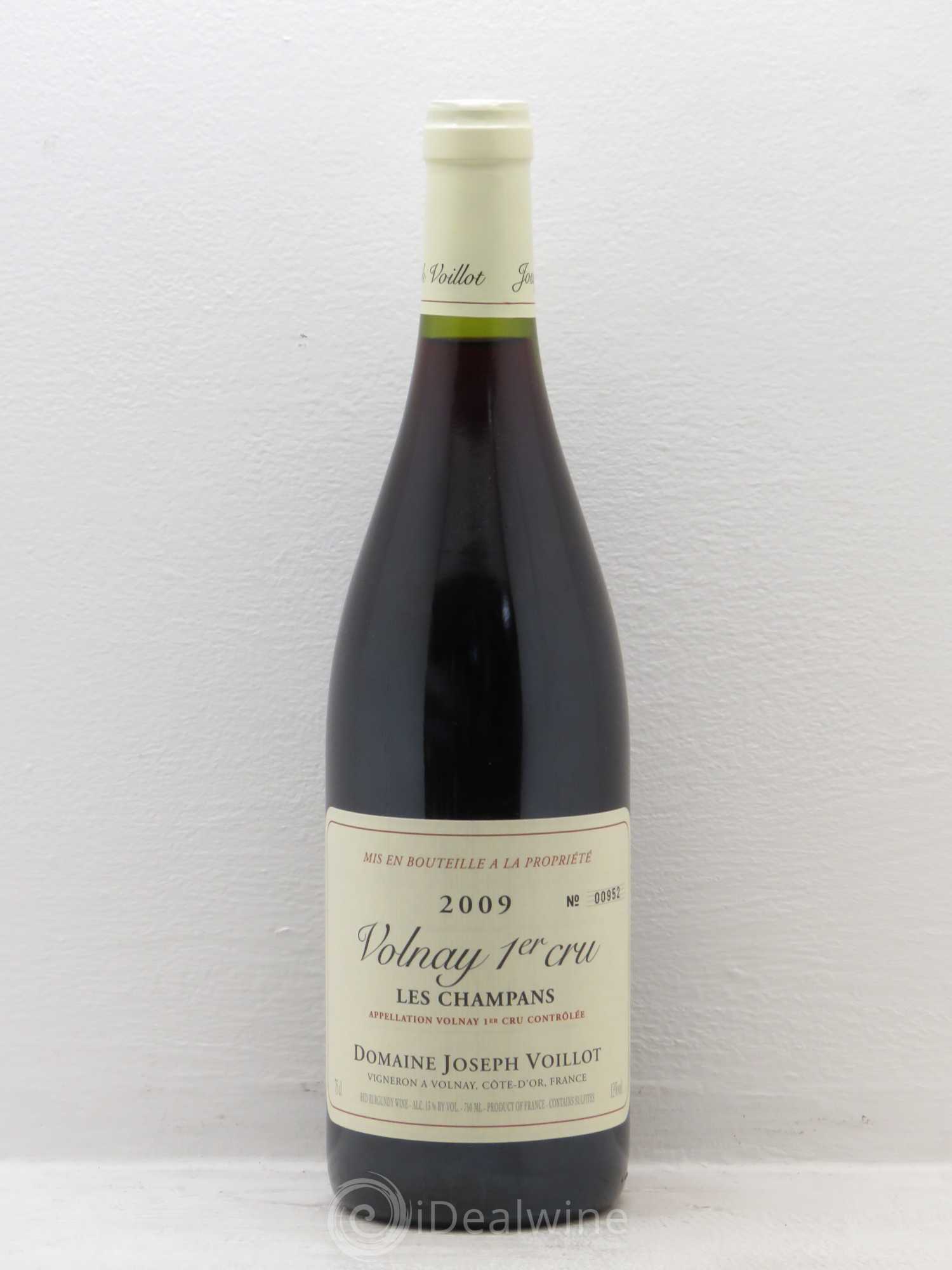 Volnay 1er Cru Voillot 2009 - Lot de 1 bouteille - 0