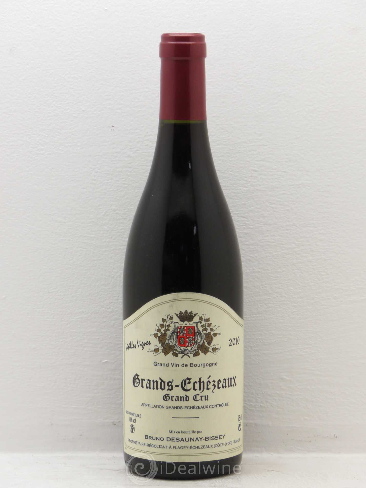 Grands-Echezeaux Grand Cru Vieilles Vignes Desaunay Bissey 2010 - Posten von 1 Flasche - 0