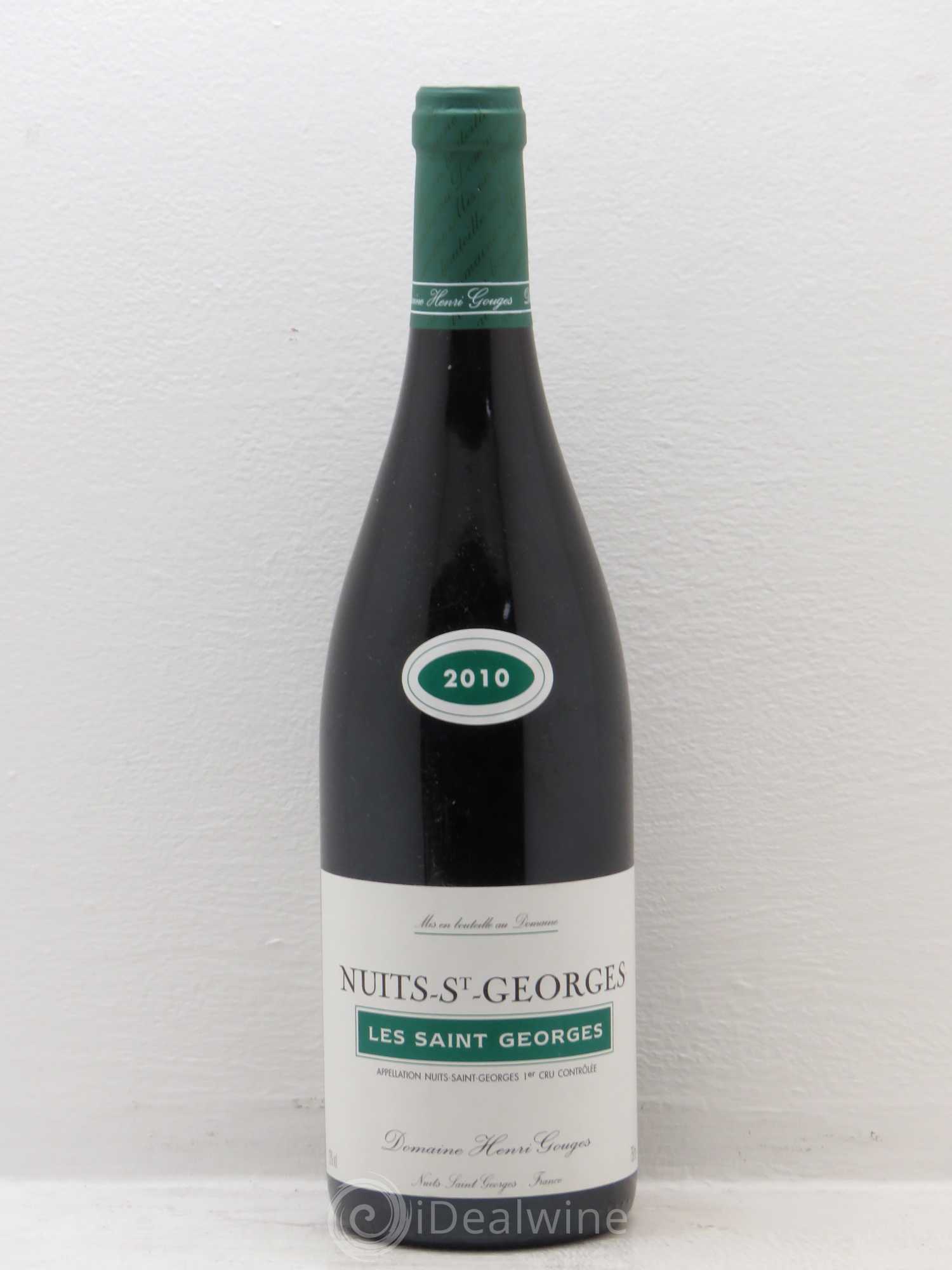 Nuits-Saint-Georges Les Saints Georges 2010 - Posten von 1 Flasche - 0