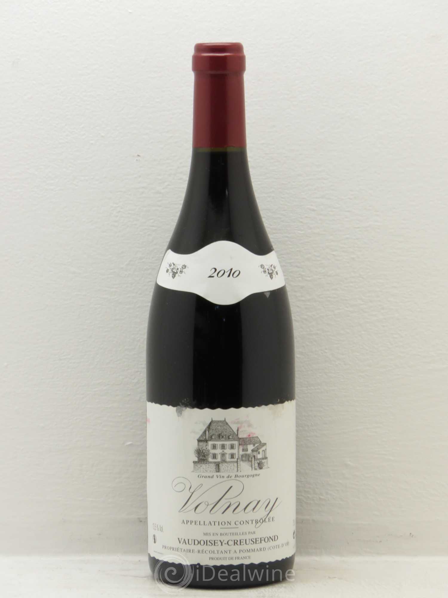 Volnay vaudoisey creusefond 2010 - Posten von 1 Flasche - 0