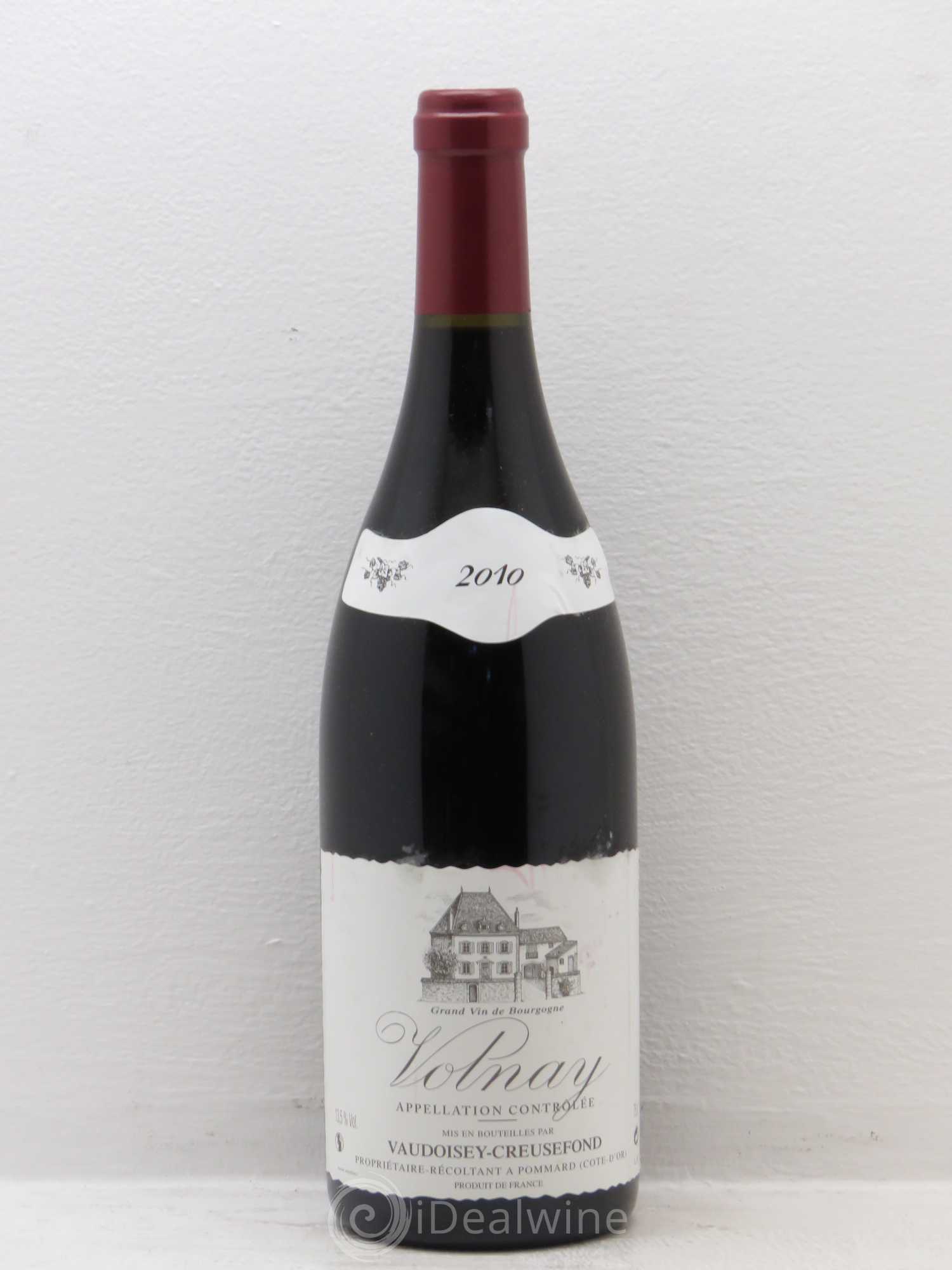 Volnay vaudoisey creusefond 2010 - Posten von 1 Flasche - 0