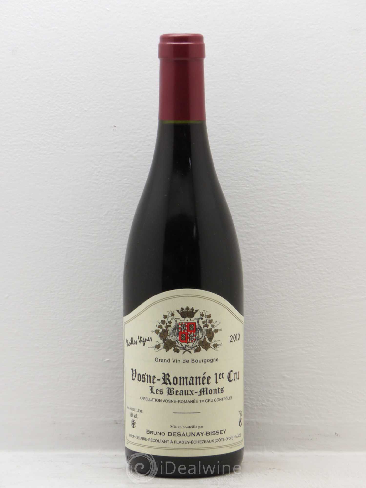 Vosne-Romanée 1er Cru Dessaunay Bissey 2010 - Posten von 1 Flasche - 0