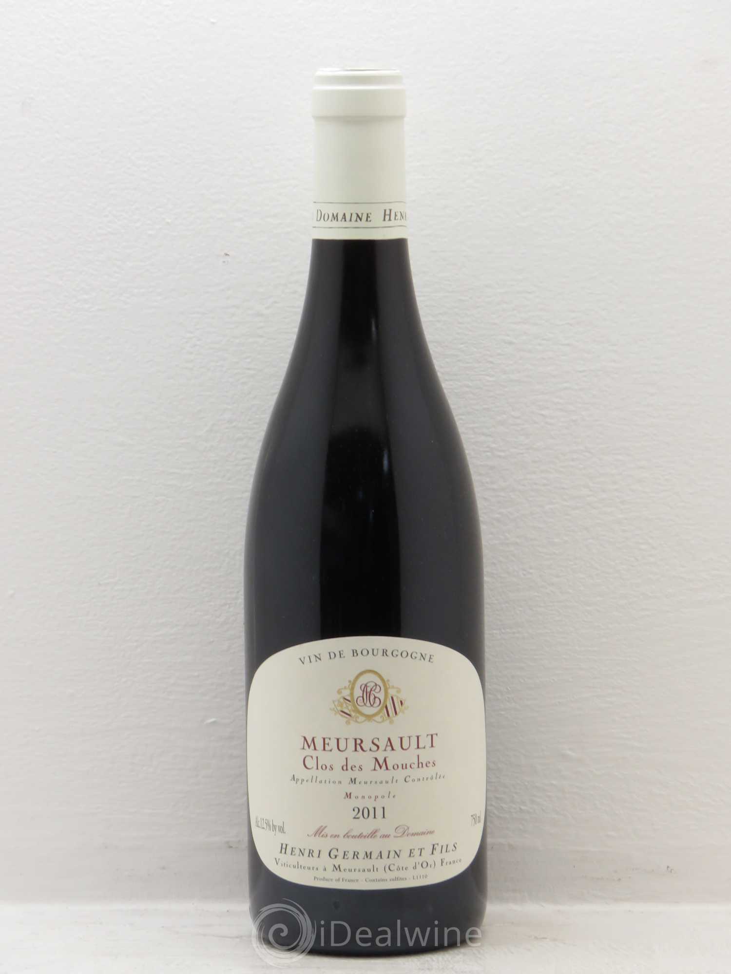 Meursault Clos des mouches Henri Germain 2011 - Posten von 1 Flasche - 0