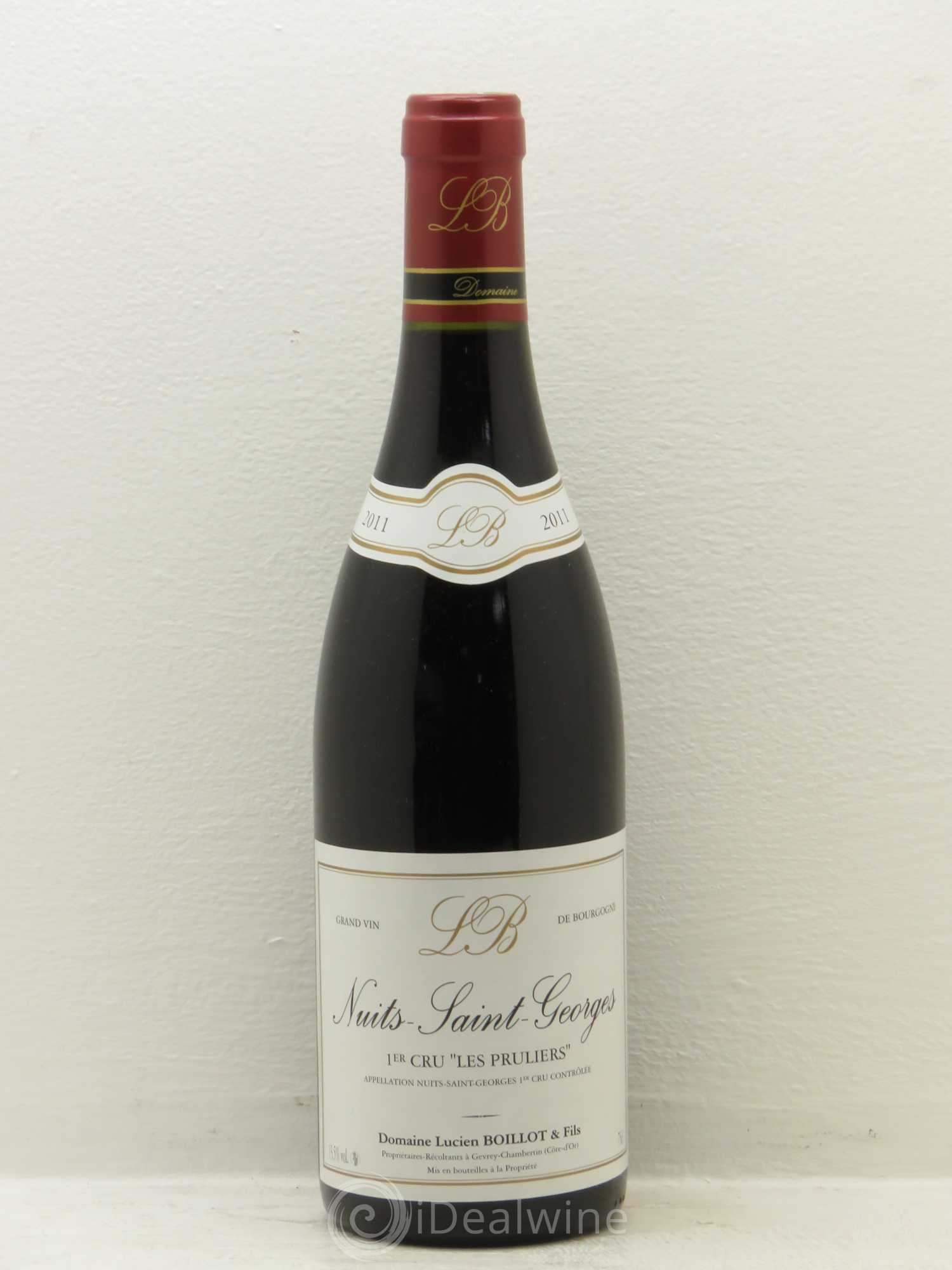 Nuits-Saint-Georges 1er Cru Lucien Boillot 2011 - Posten von 1 Flasche - 0