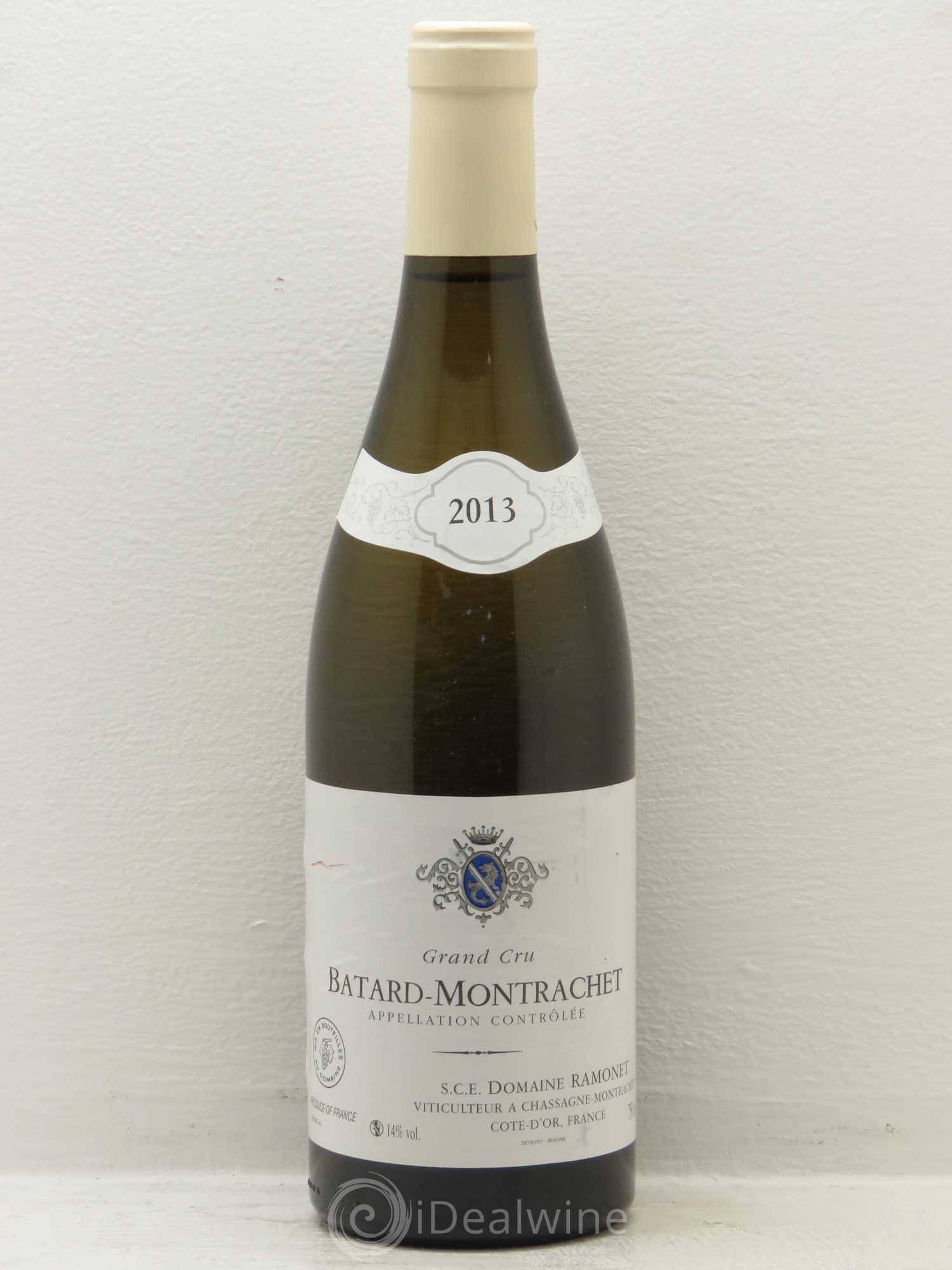 Bâtard-Montrachet Grand Cru Ramonet (Domaine) 2013 - Posten von 1 Flasche - 0
