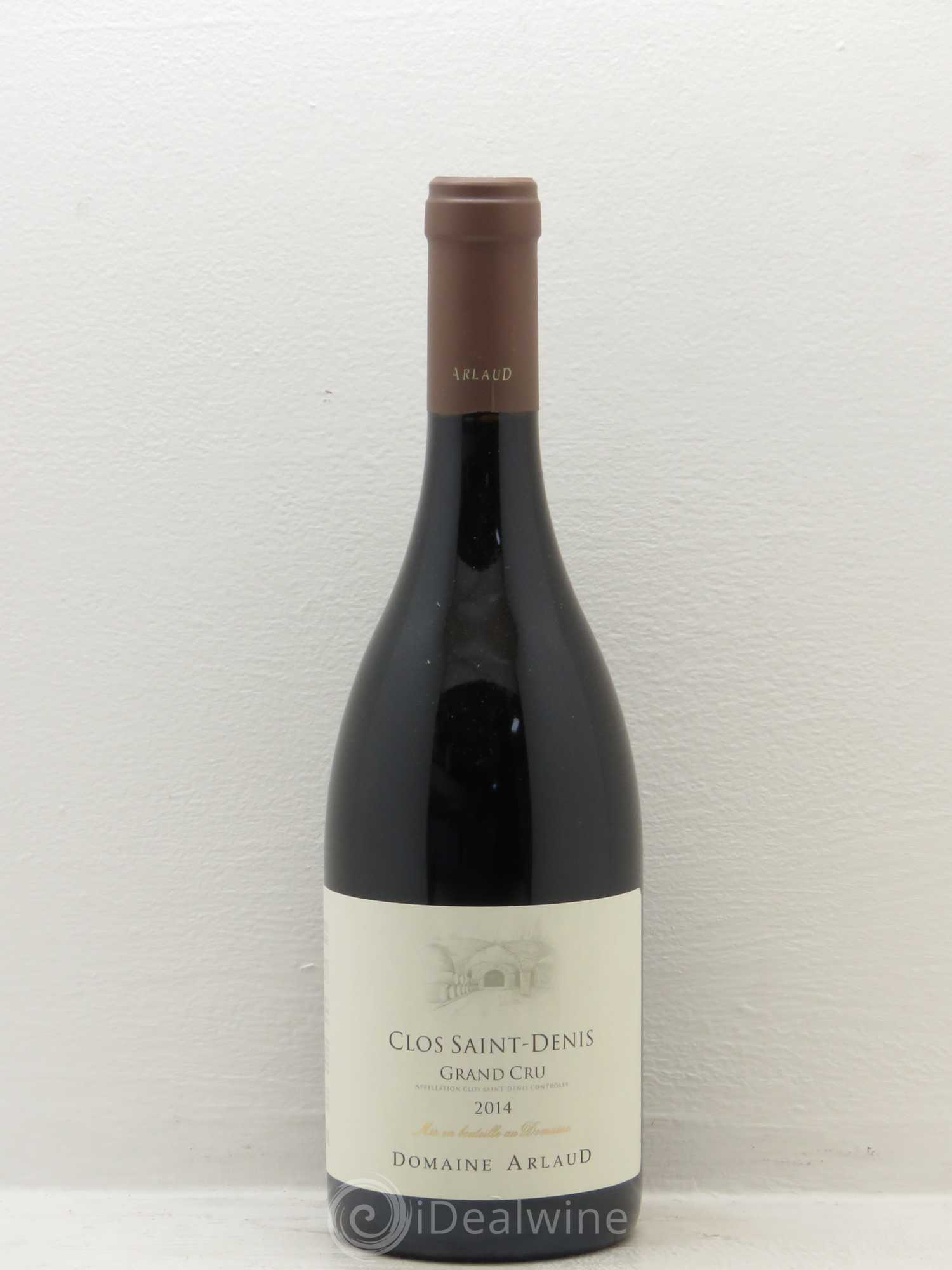 Clos Saint-Denis Grand Cru Arlaud 2014 - Lot de 1 bouteille - 0