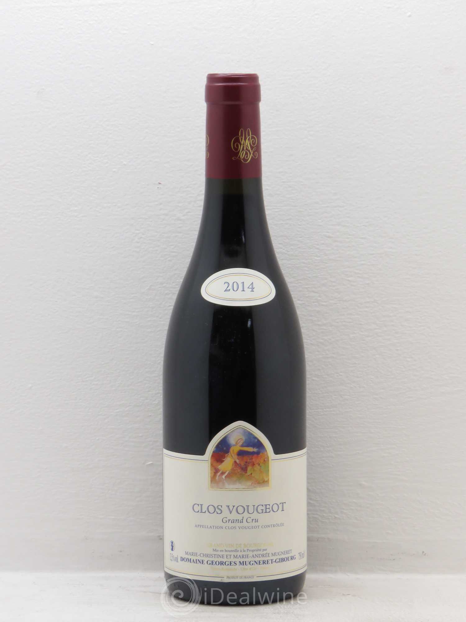 Clos de Vougeot Grand Cru Mugneret-Gibourg (Domaine) 2014 - Lot de 1 bouteille - 0