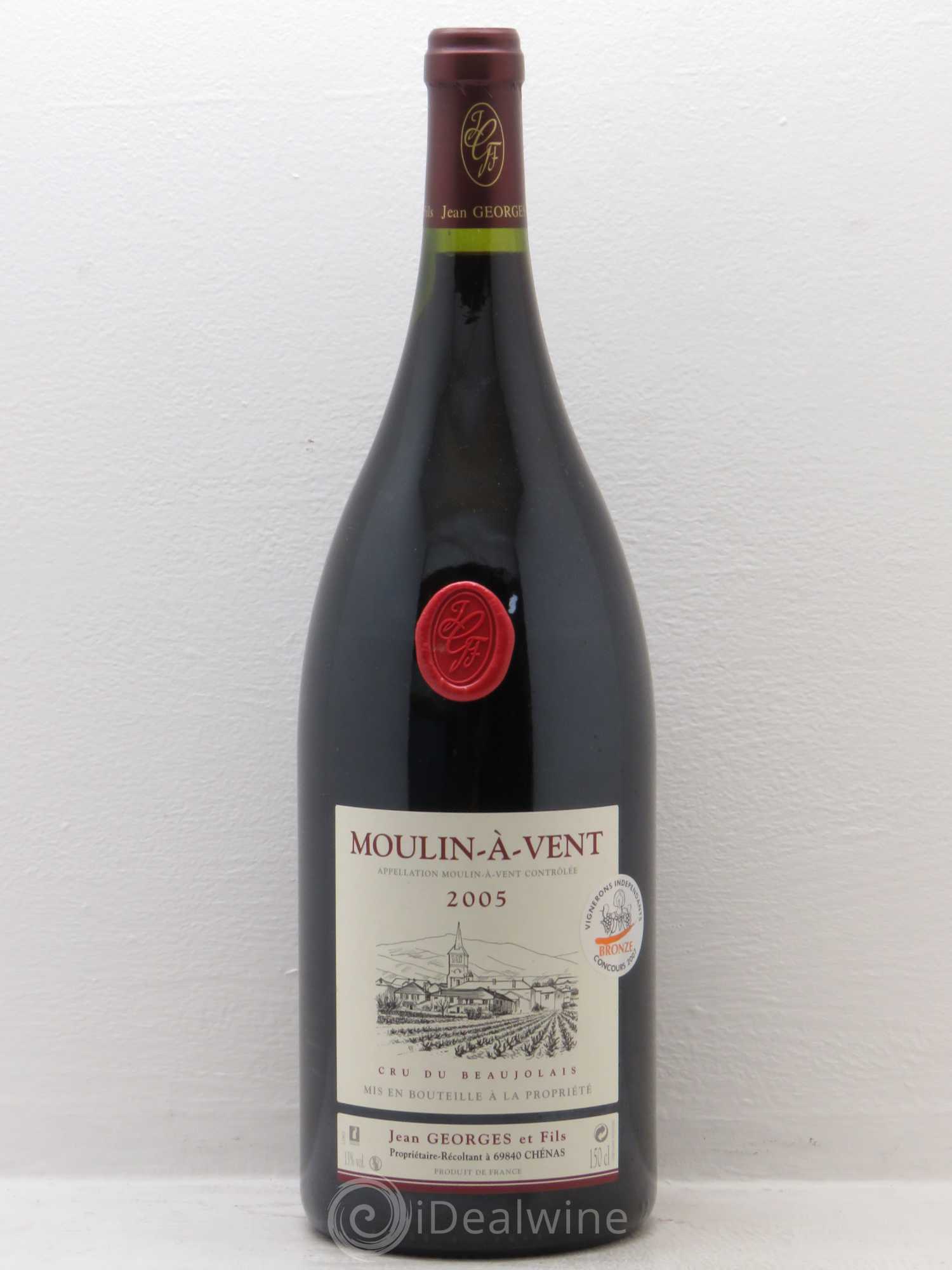 Moulin-à-Vent Jean Georges 2005 - Posten von 1 Magnum - 0