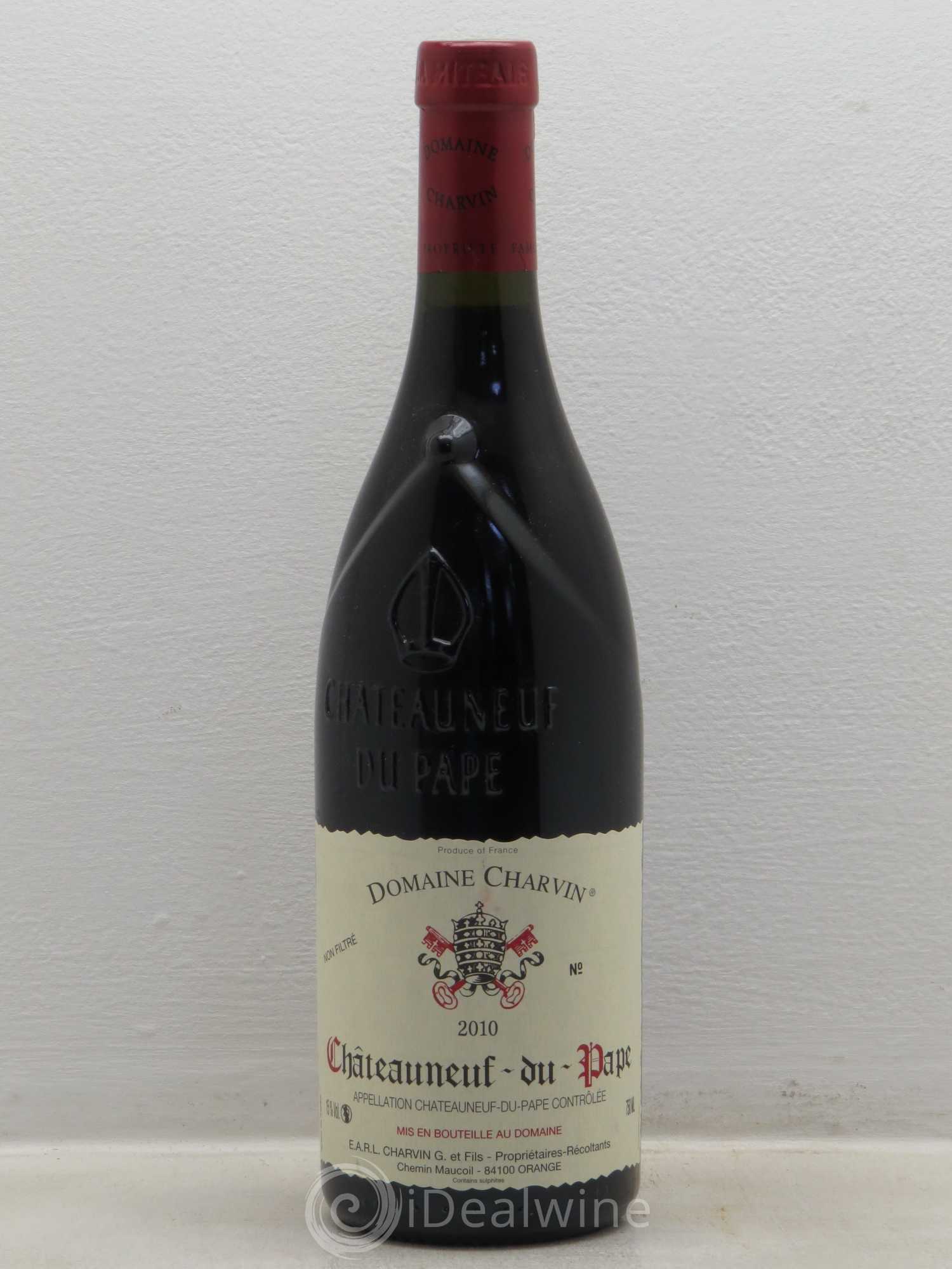 Châteauneuf-du-Pape Charvin (Domaine) 2010 - Lot de 1 bouteille - 0