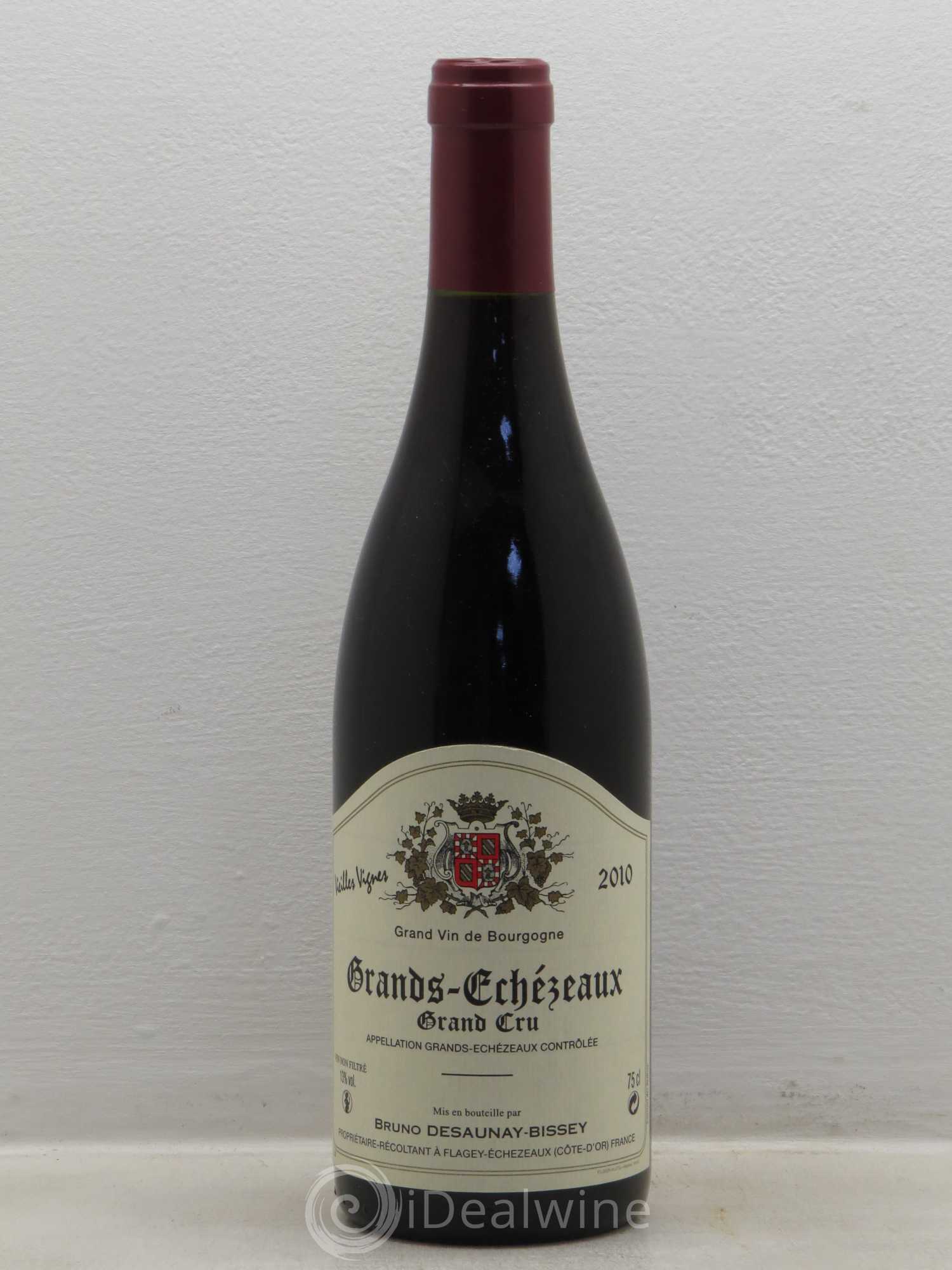 Grands-Echezeaux Grand Cru Domaine Dessaunay Bissey Vieilles Vignes 2010 - Posten von 1 Flasche - 0