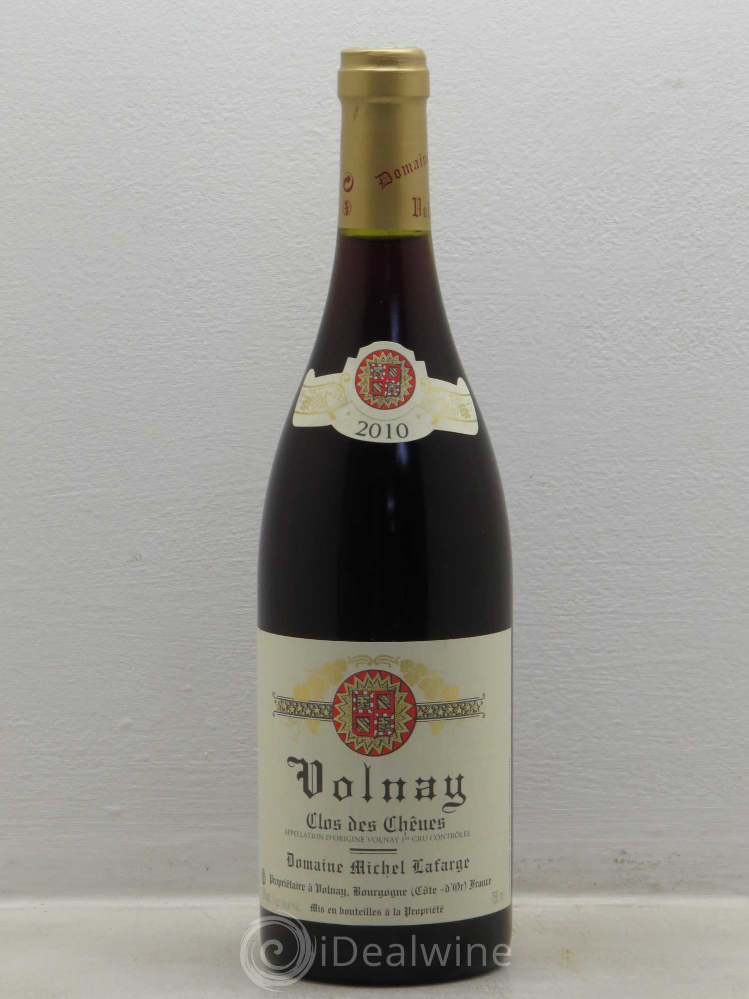 Volnay 1er Cru Clos des Chênes Lafarge (Domaine) 2010 - Lot de 1 bouteille - 0