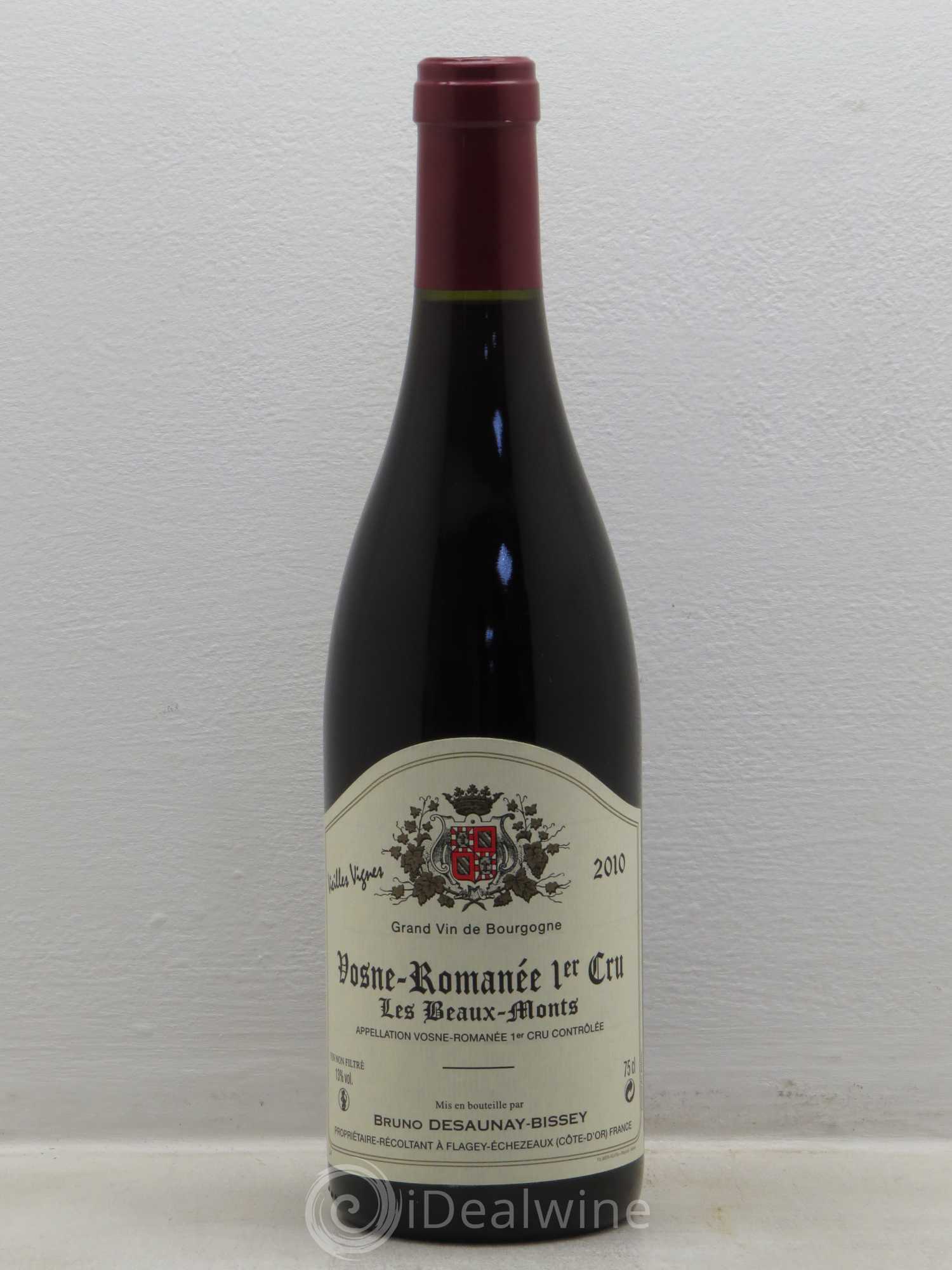 Vosne-Romanée 1er Cru Vieilles Vignes Dessaunay Bissey 2010 - Posten von 1 Flasche - 0