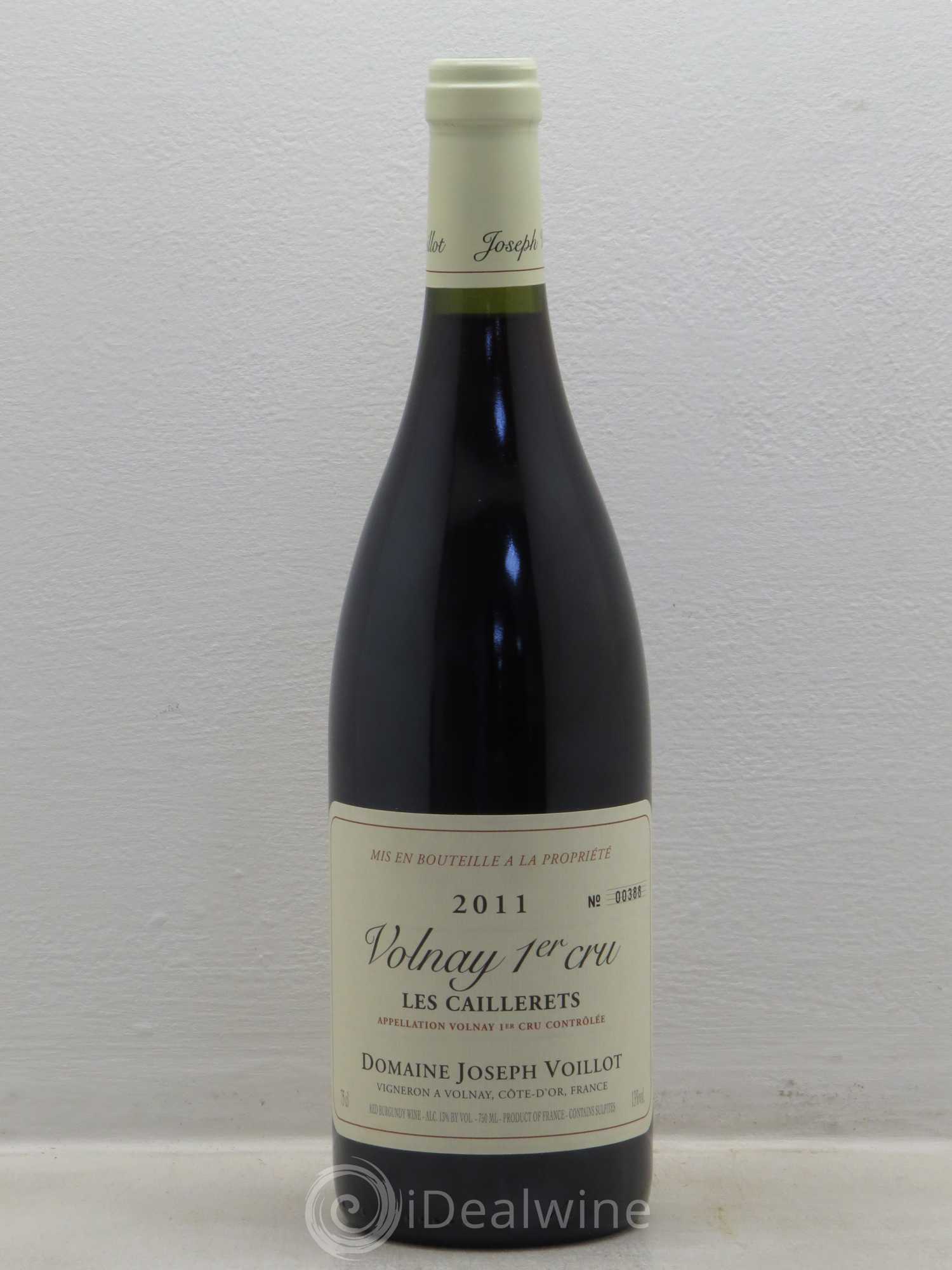 Volnay 1er Cru Joseph Voillot 2011 - Lot de 1 bouteille - 0