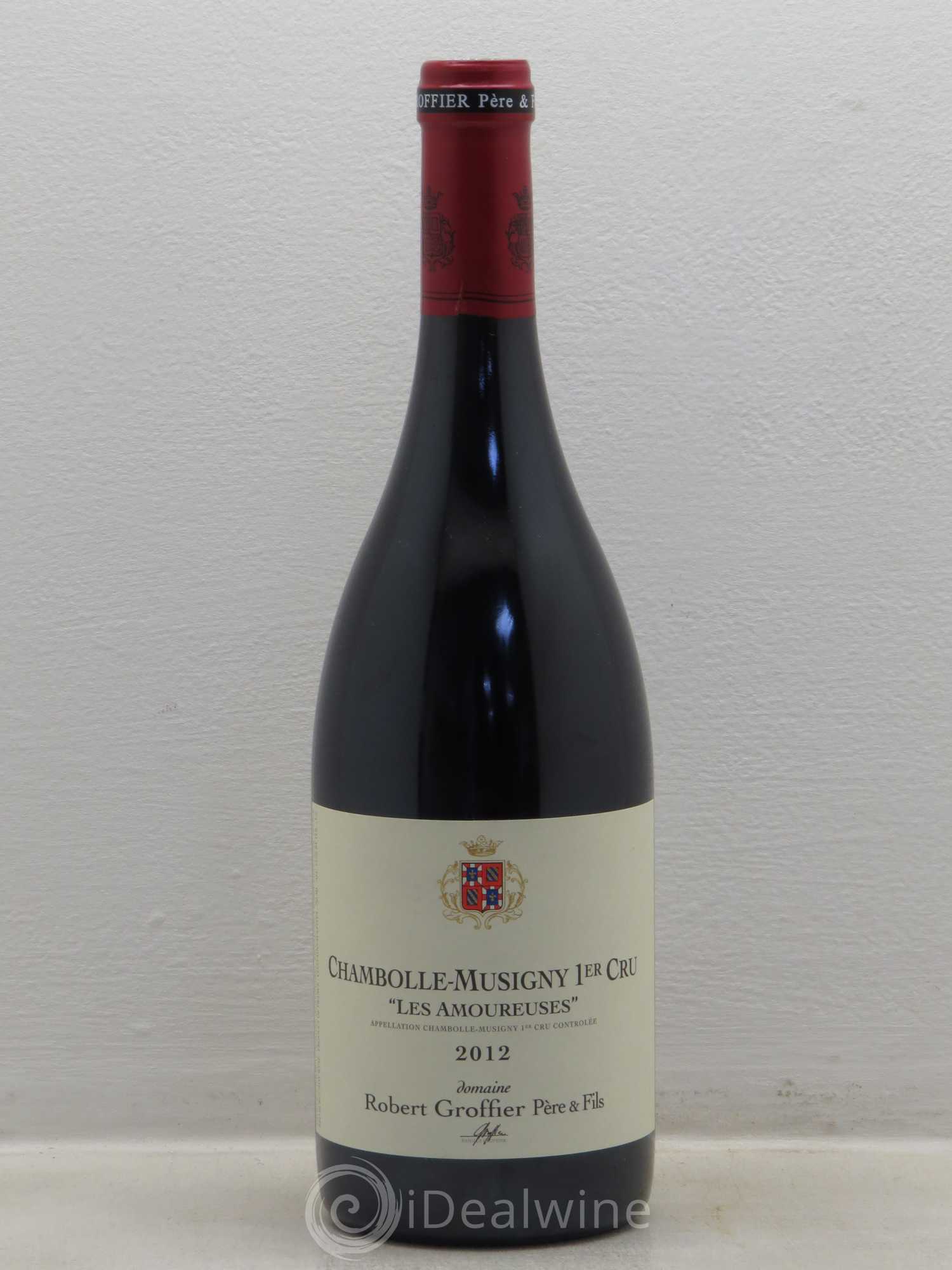 Chambolle-Musigny 1er Cru Les Amoureuses Robert Groffier Père & Fils (Domaine) 2012 - Lot de 1 bouteille - 0