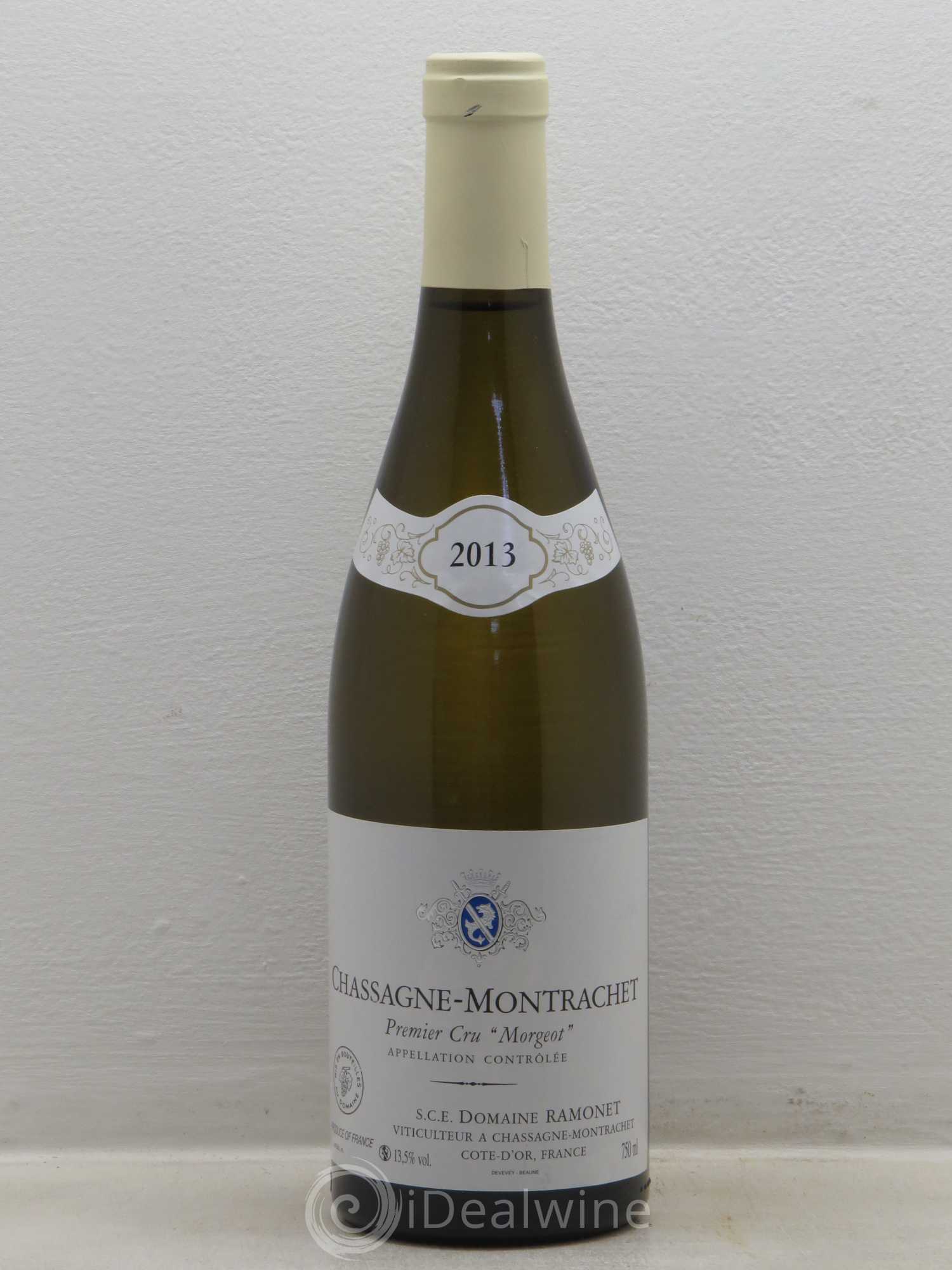 Chassagne-Montrachet 1er Cru Morgeot Ramonet (Domaine) 2013 - Lot de 1 bouteille - 0