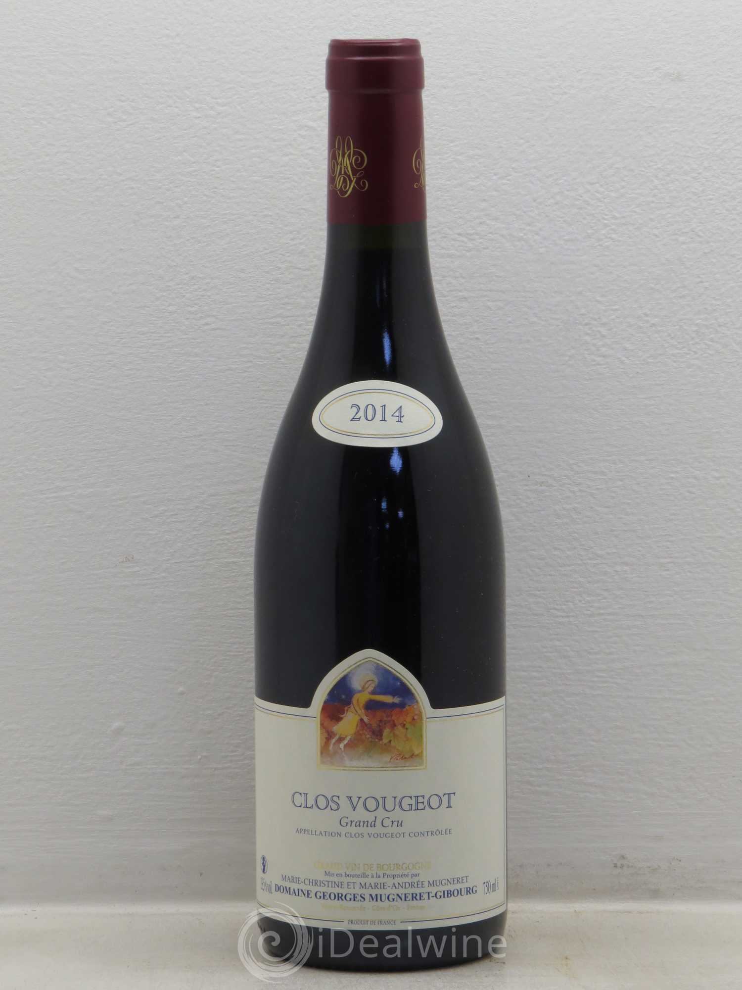 Clos de Vougeot Grand Cru Mugneret-Gibourg (Domaine) 2014 - Lot de 1 bouteille - 0