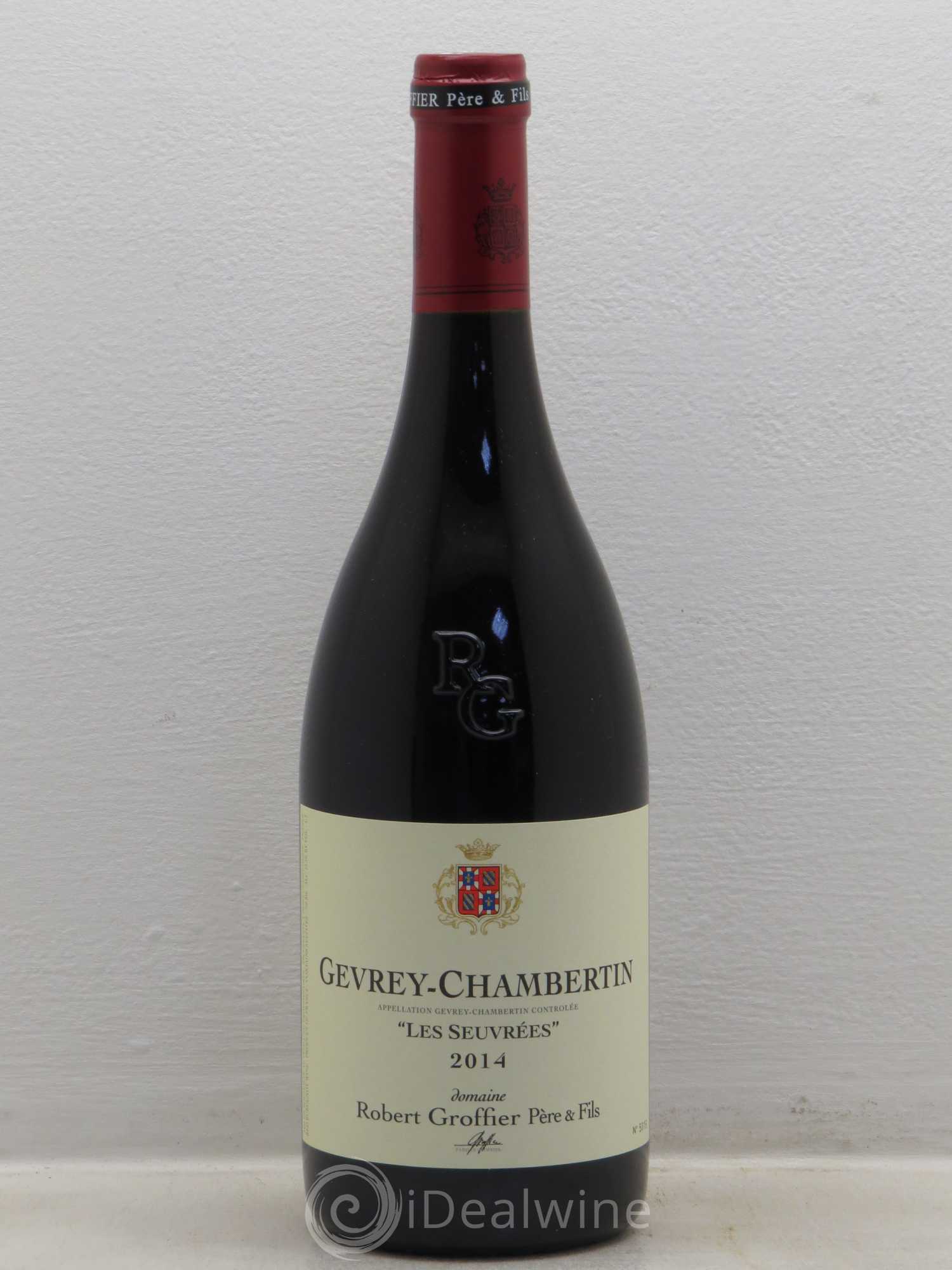 Gevrey-Chambertin Seuvrées Robert Groffier Père & Fils (Domaine) 2014 - Lot de 1 bouteille - 0