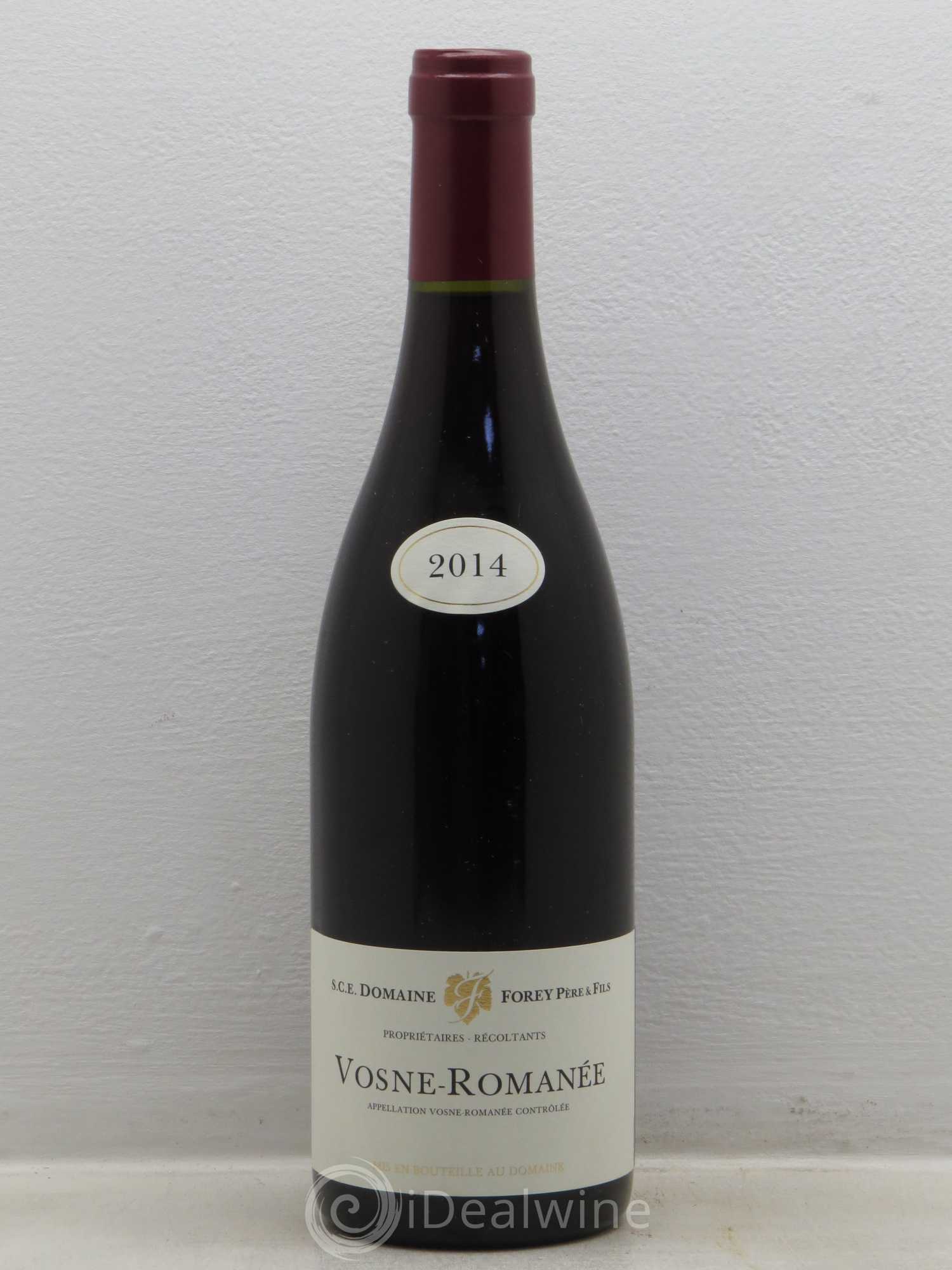 Vosne-Romanée Domaine Forey 2014 - Posten von 1 Flasche - 0
