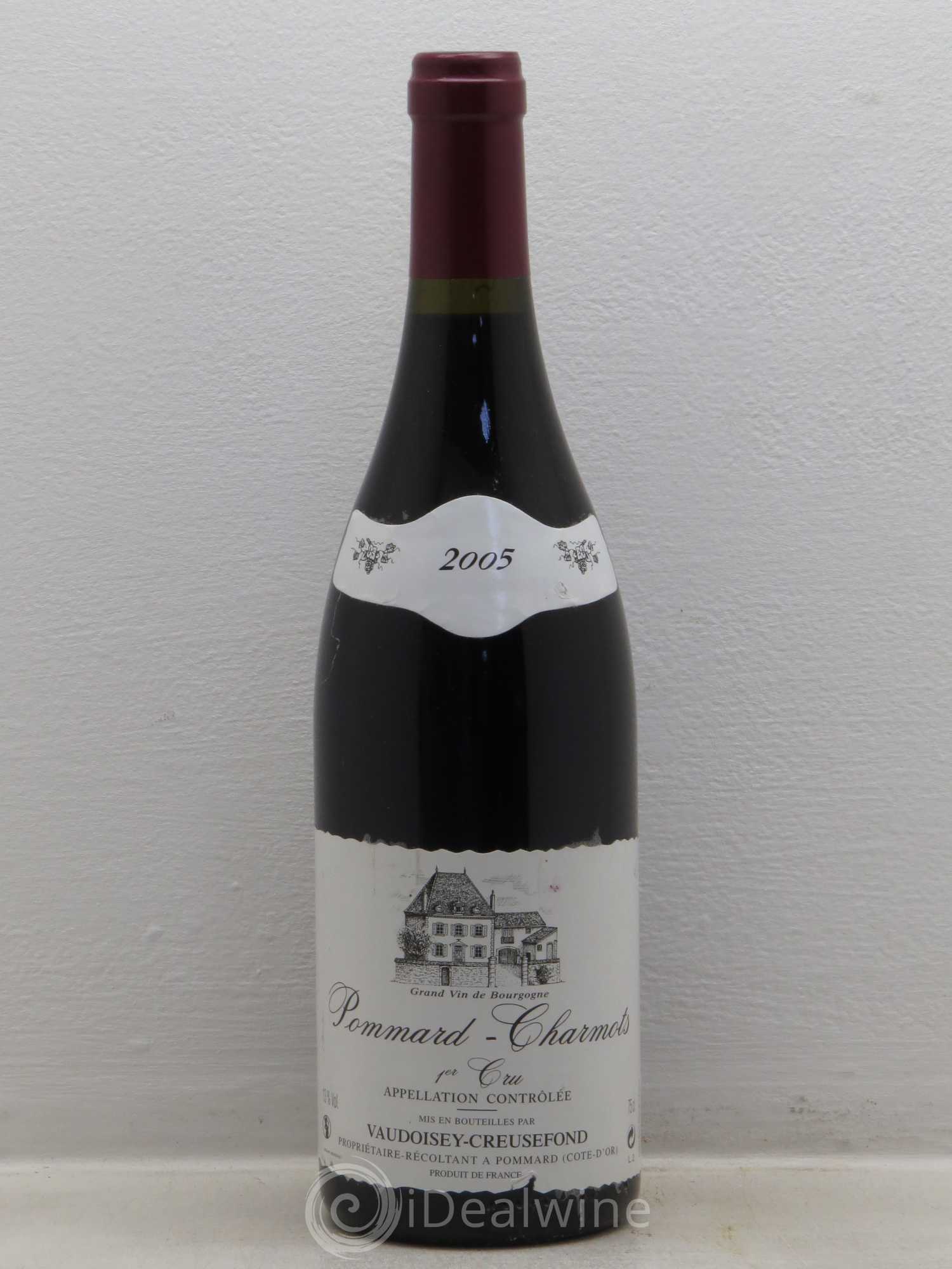 Pommard 1er Cru Domaine Vaudoisey Creusefond 2005 - Posten von 1 Flasche - 0