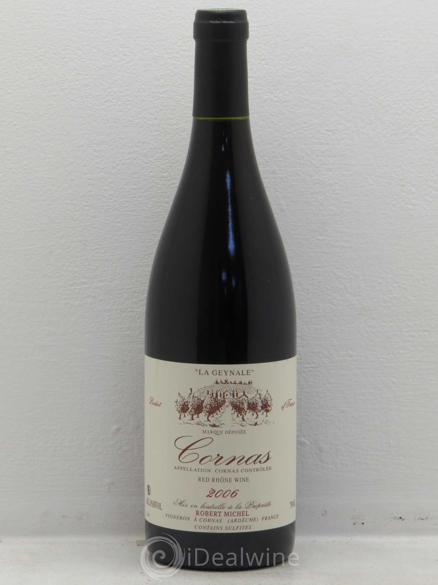 Cornas La Geynale Robert Michel 2006 - Lot de 1 bouteille - 0