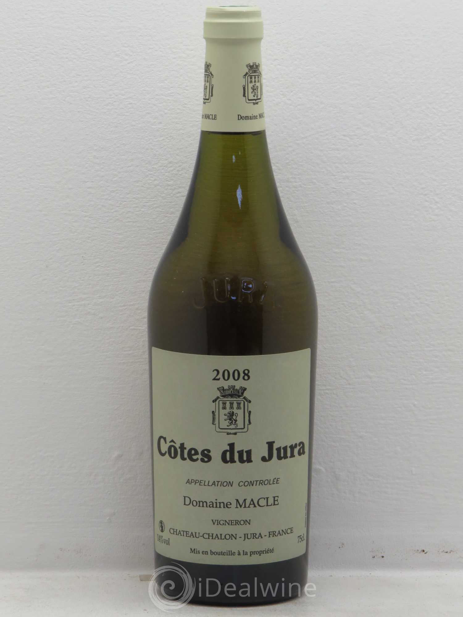 Côtes du Jura Jean Macle 2008 - Lot de 1 bouteille - 0