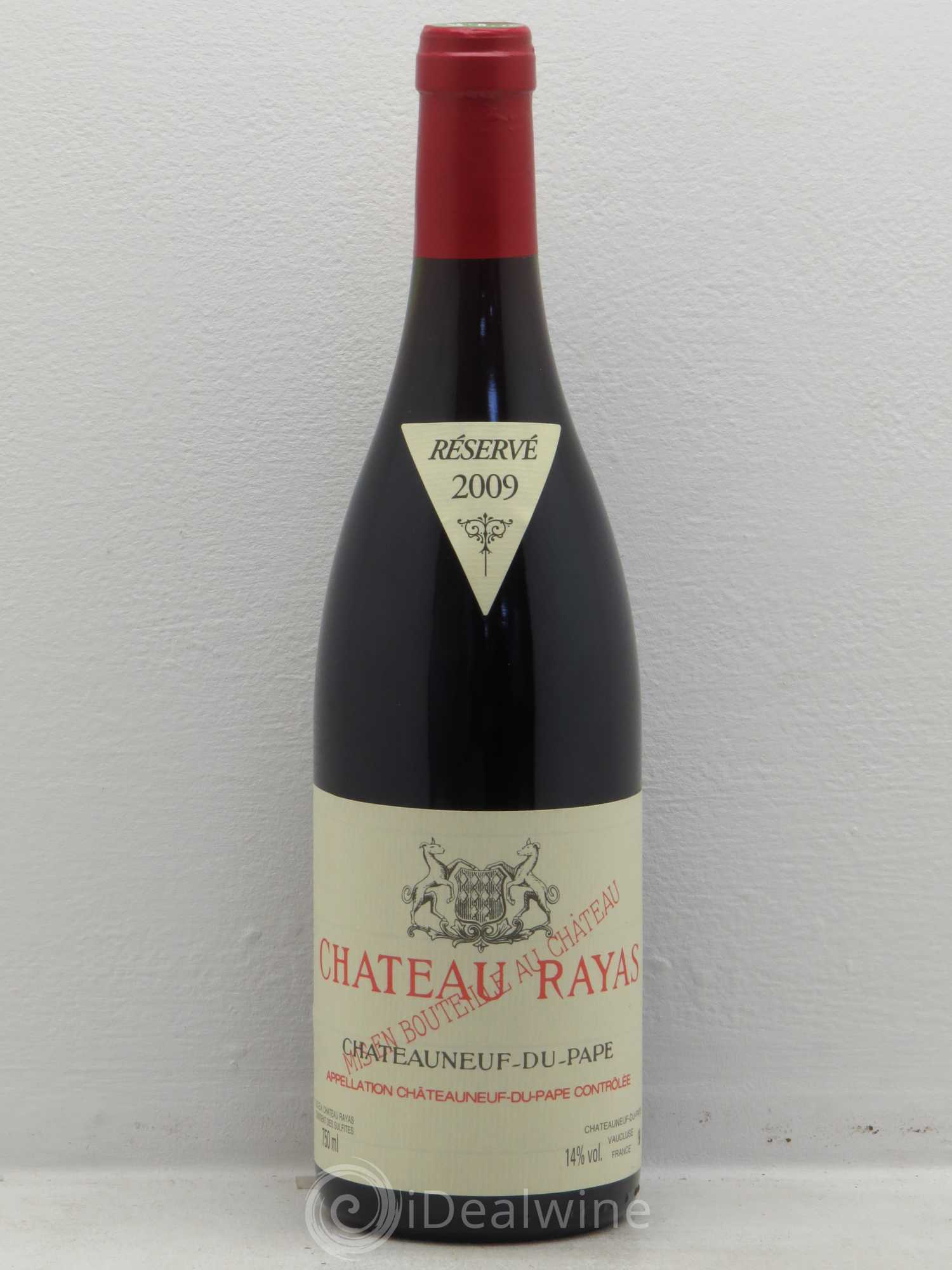 Châteauneuf-du-Pape Château Rayas Emmanuel Reynaud 2009 - Lot de 1 bouteille - 0