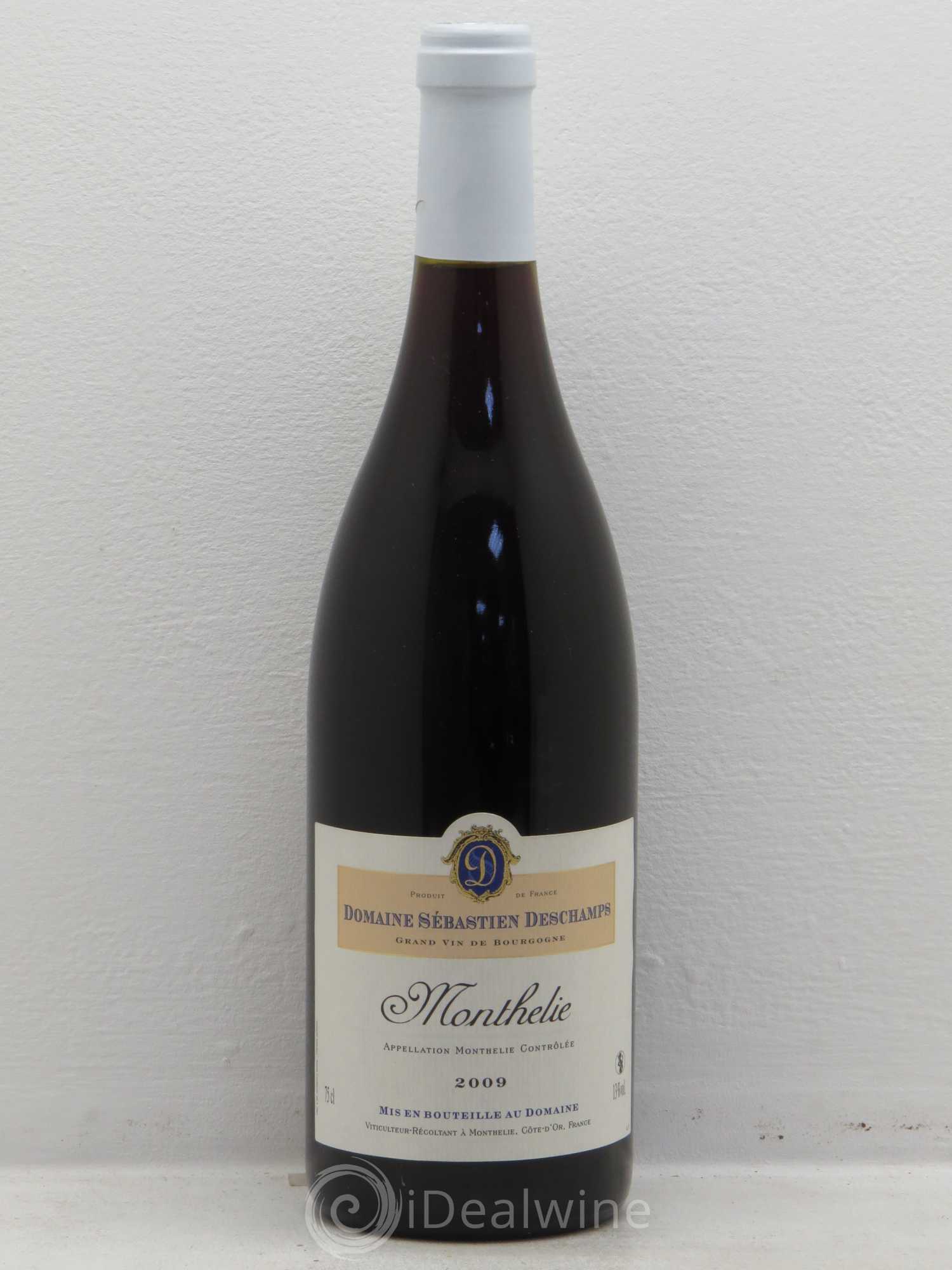 Monthélie Domaine Sébastien Deschamps 2009 - Posten von 1 Flasche - 0
