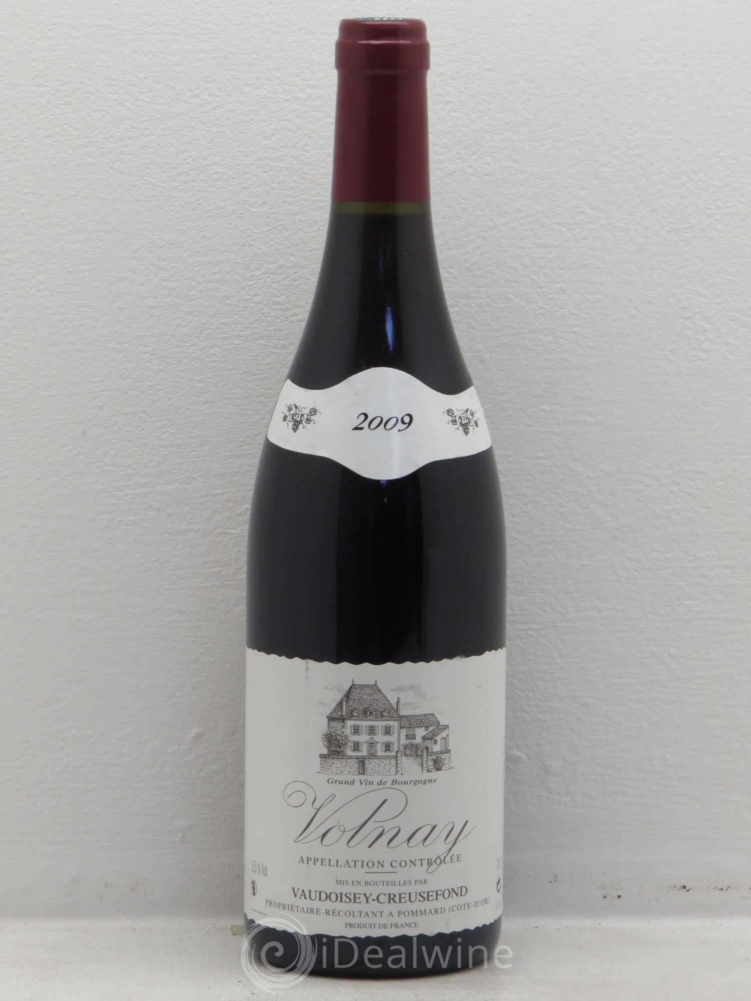 Volnay Domaine Vaudoisey Creusefond 2009 - Posten von 1 Flasche - 0