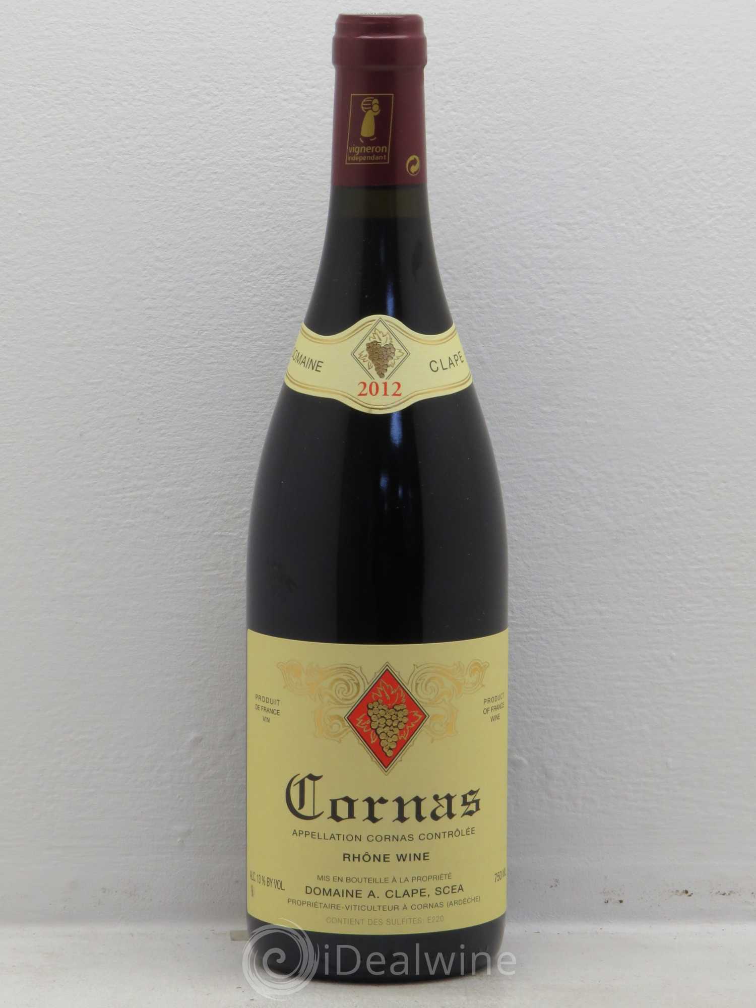 Cornas Auguste Clape 2012 - Lot de 1 bouteille - 0