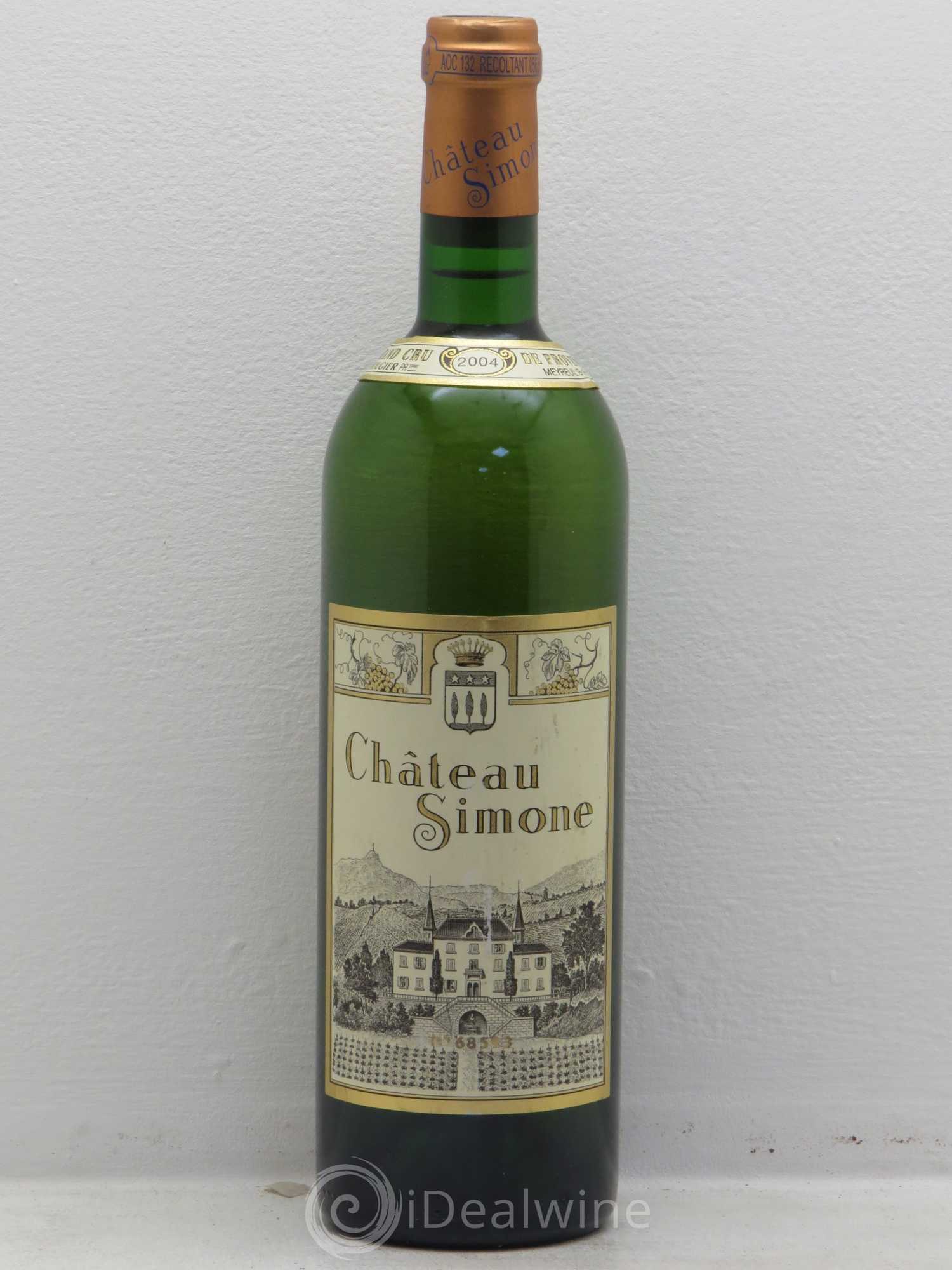 Palette Château Simone Famille Rougier 2004 - Posten von 1 Flasche - 0