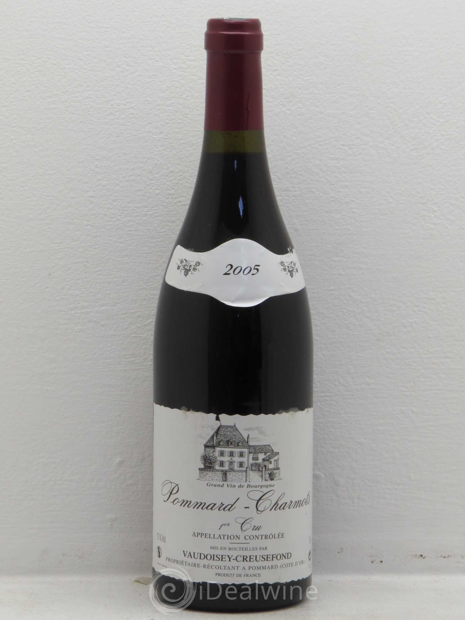 Pommard 1er Cru Domaine Vaudoisey Creusefond 2005 - Posten von 1 Flasche - 0