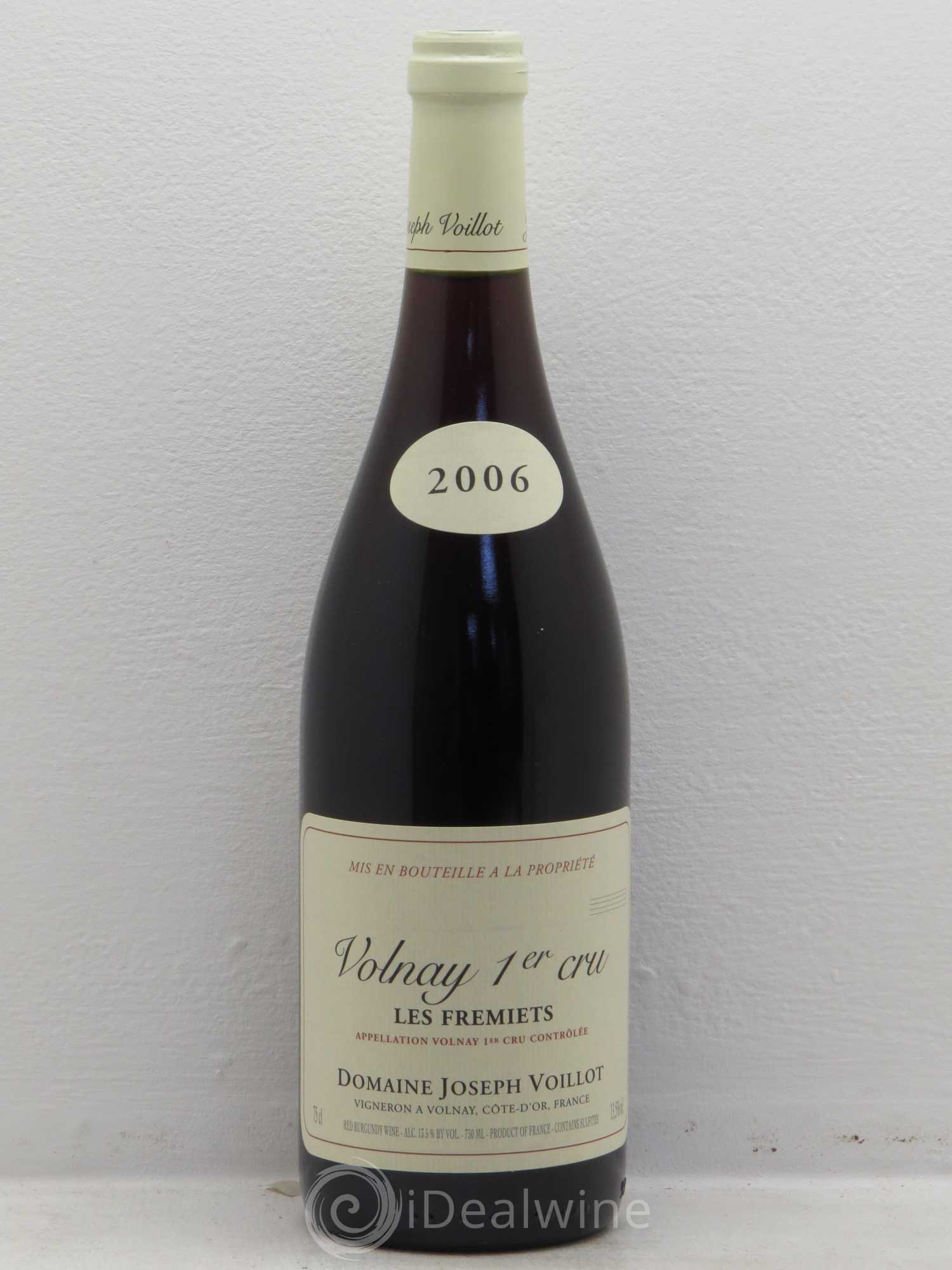Volnay 1er Cru Joseph Voillot 2006 - Posten von 1 Flasche - 0