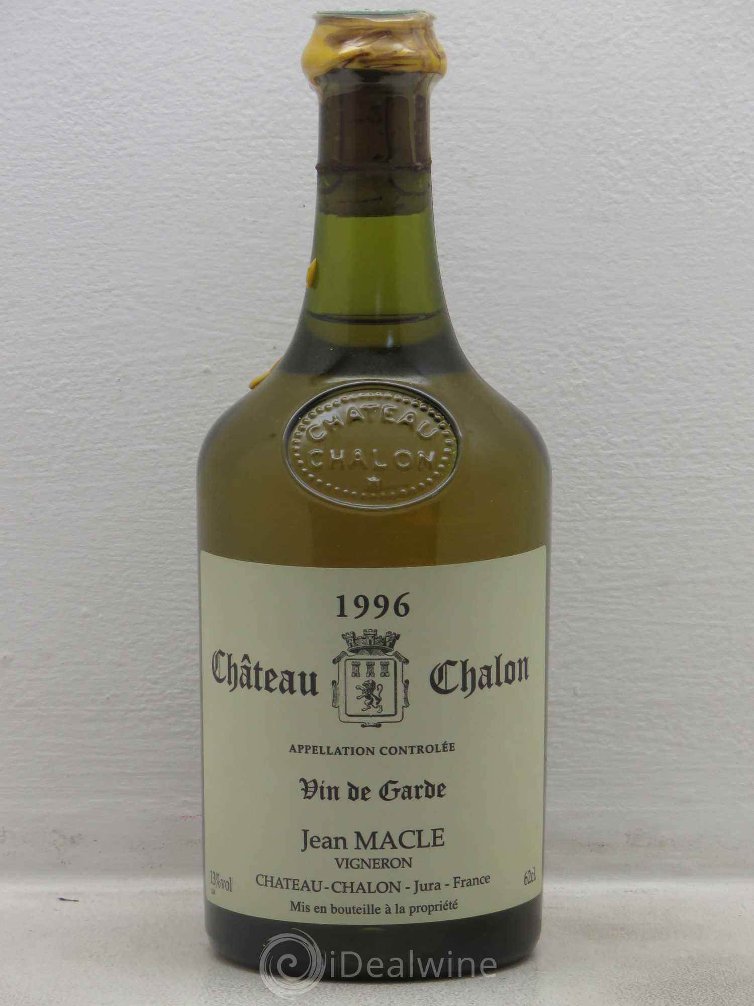 Château-Chalon Jean Macle 1996 - Lot de 1 bouteille - 0