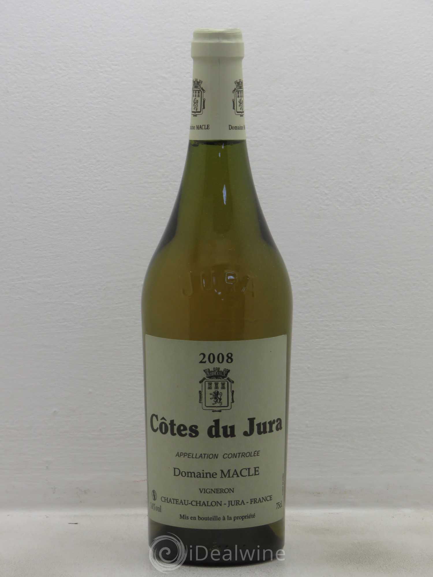 Côtes du Jura Jean Macle 2008 - Lot de 1 bouteille - 0