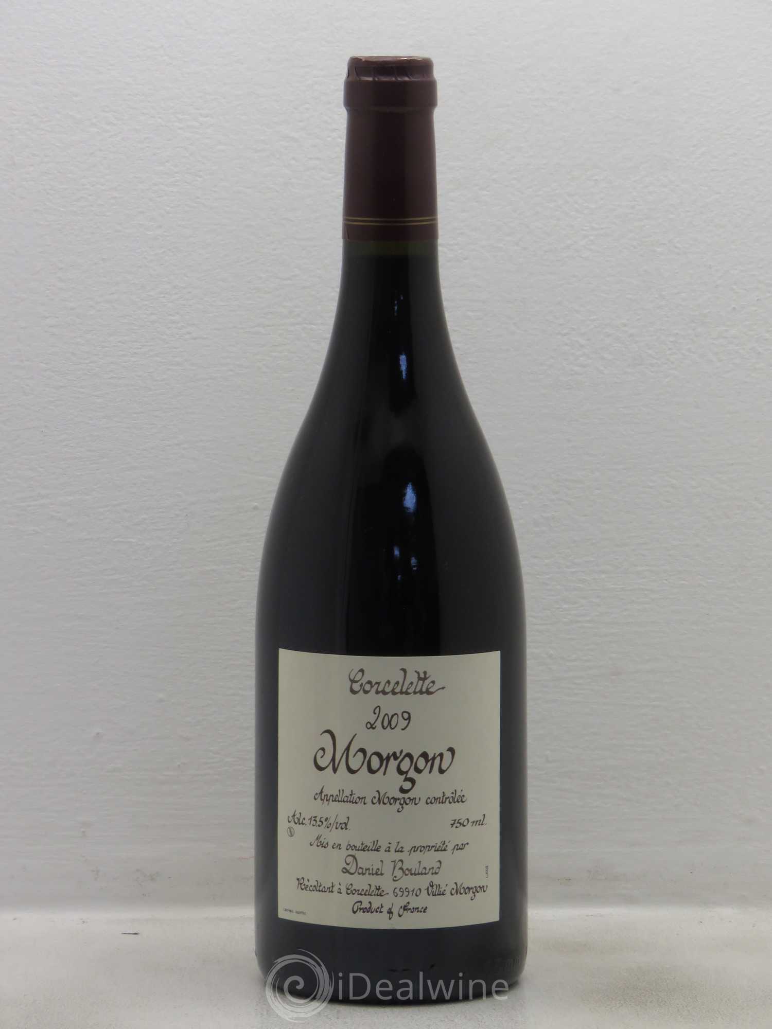 Morgon Corcelette Daniel Bouland (Domaine) 2009 - Lot de 1 bouteille - 0