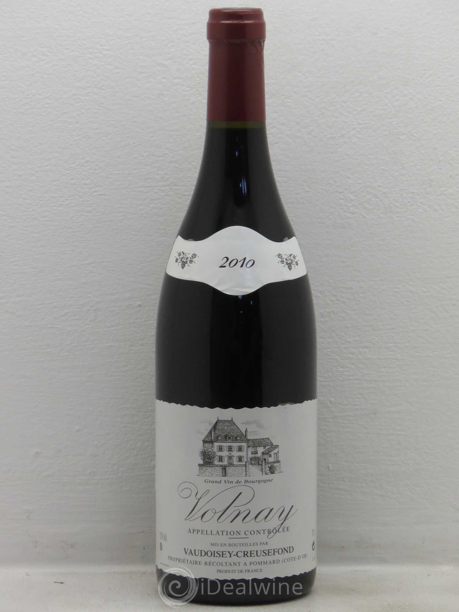 Volnay Domaine Vaudoisey Creusefond 2010 - Posten von 1 Flasche - 0