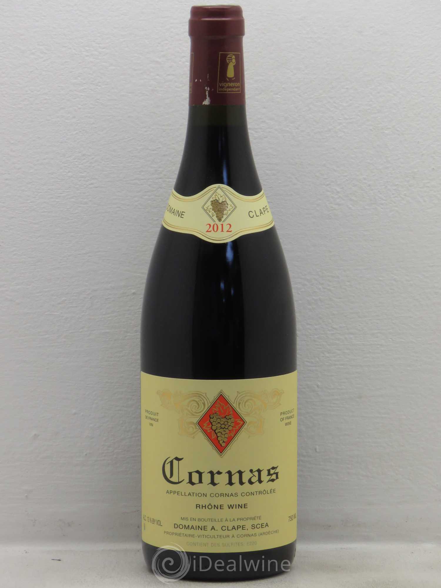 Cornas Auguste Clape 2012 - Lot de 1 bouteille - 0