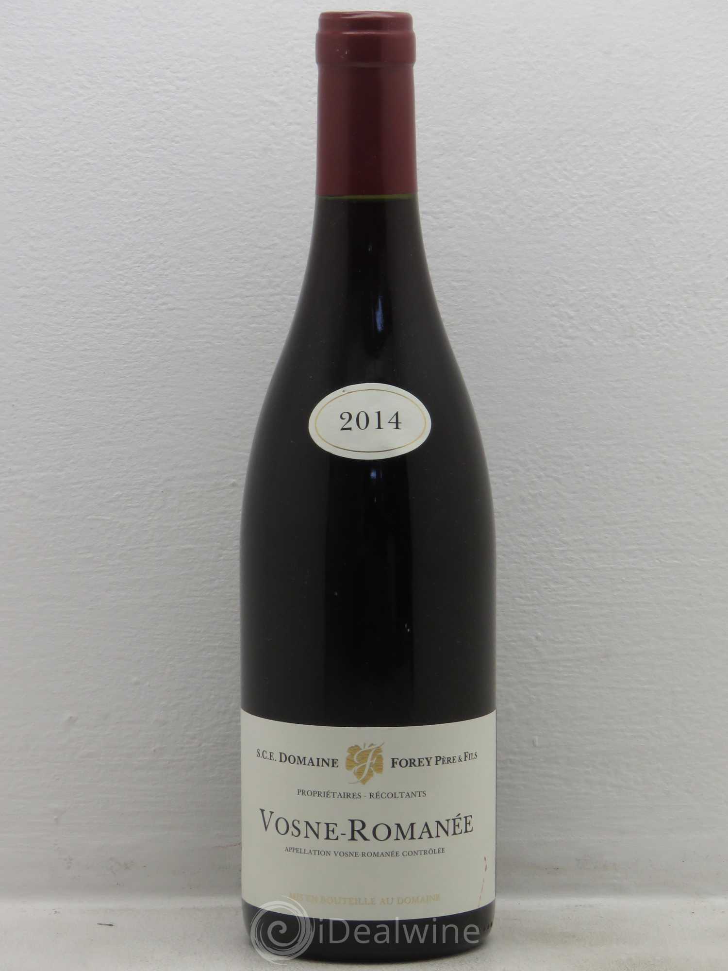 Vosne-Romanée Domaine Régis Forey 2014 - Posten von 1 Flasche - 0