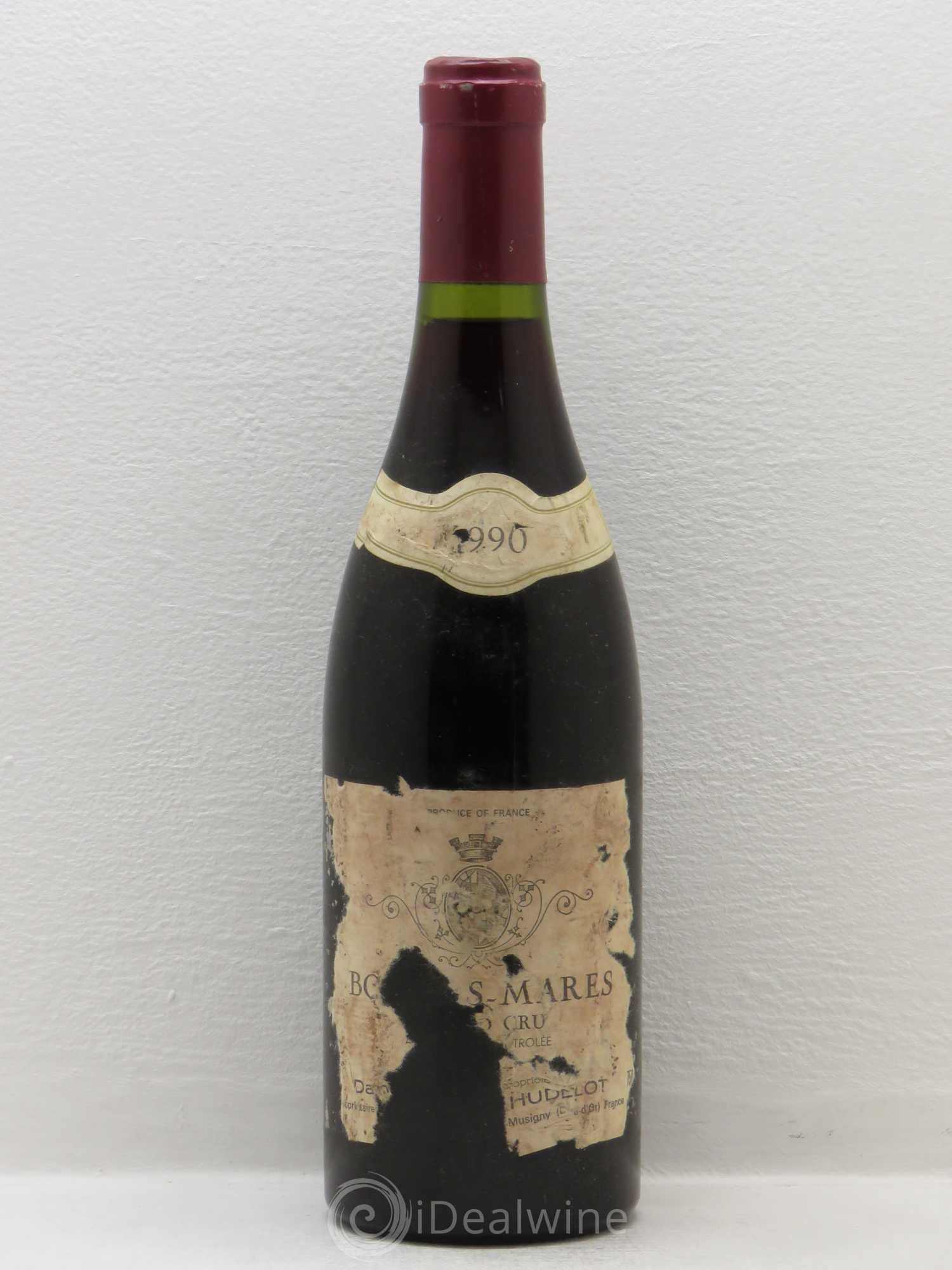 Bonnes-Mares Grand Cru Moine-Hudelot (Domaine) 1990 - Lot de 1 bouteille - 0