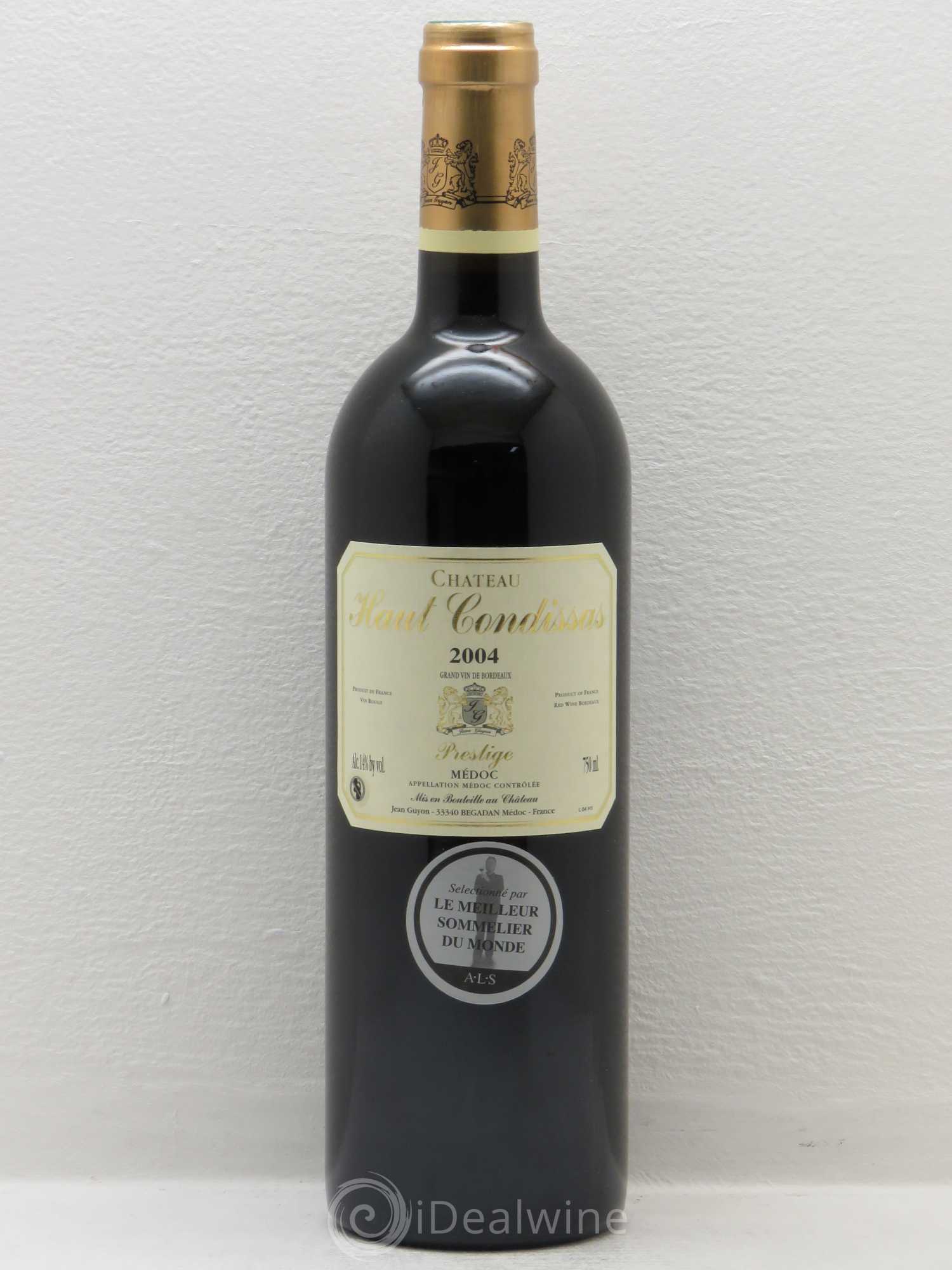 Haut-Condissas - Cuvée Prestige 2004 - Lot de 1 bouteille - 0