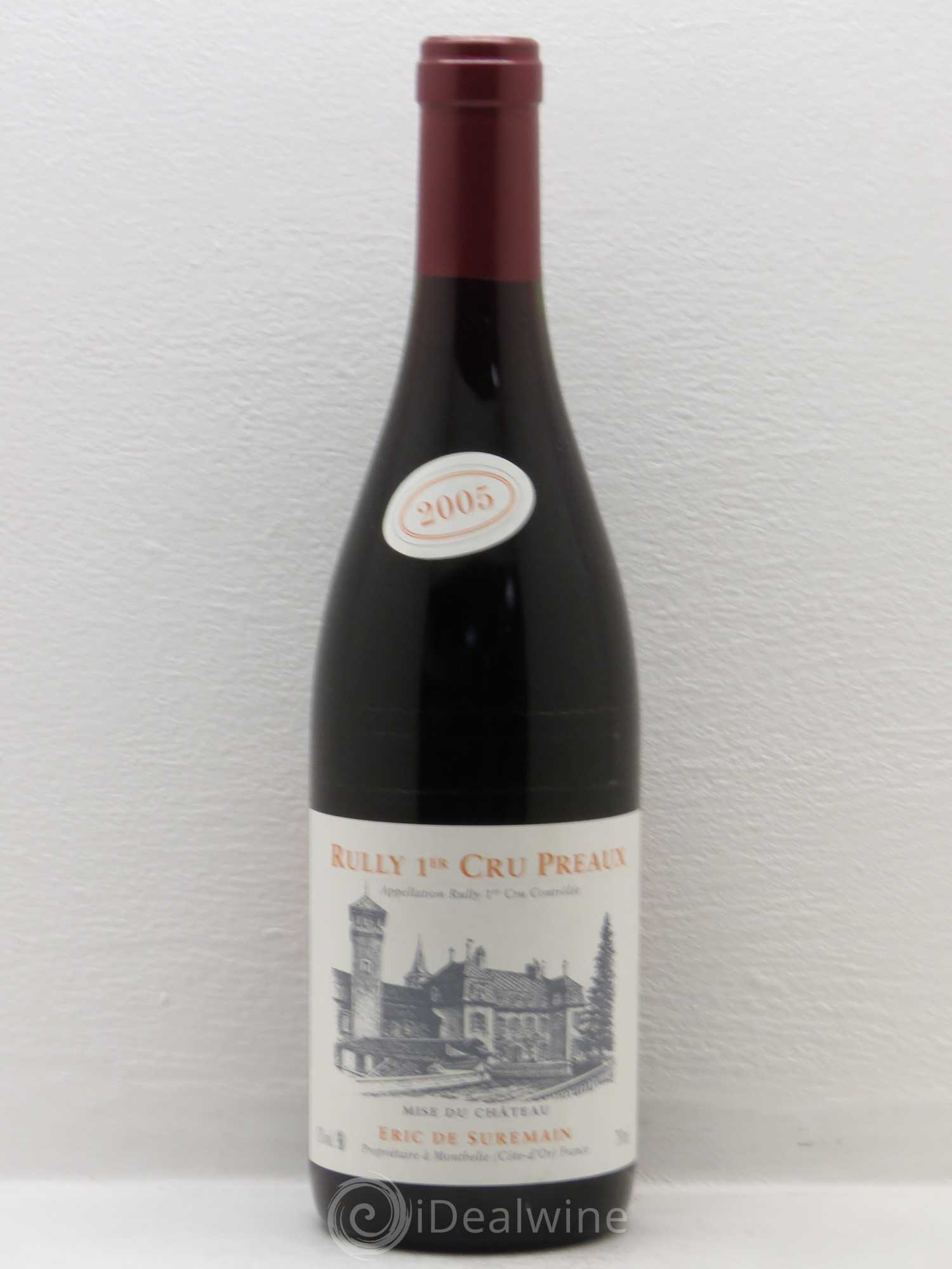 Rully 1er Cru Preaux éric De Suremain 2005 - Posten von 1 Flasche - 0