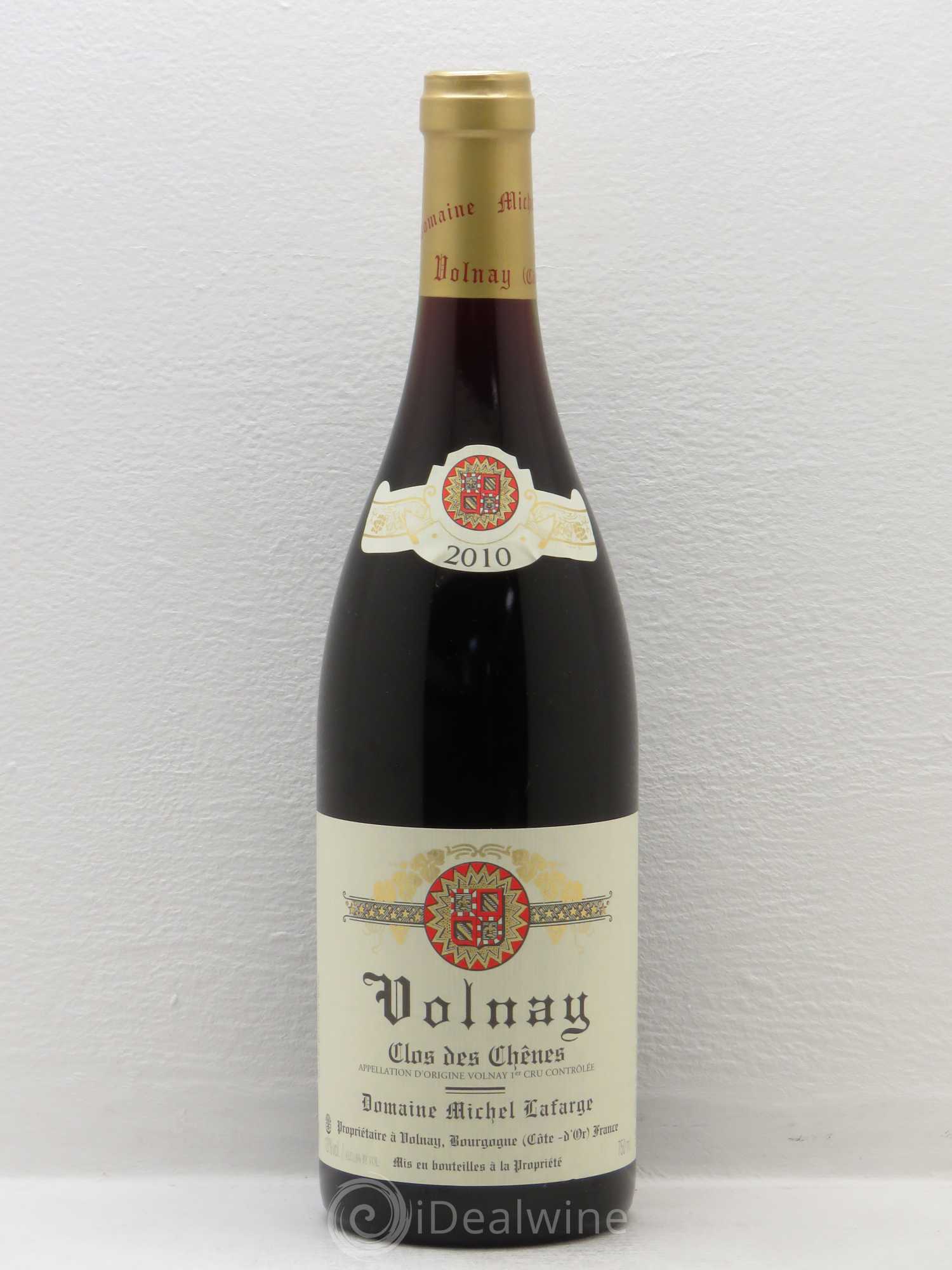Volnay 1er Cru Clos des Chênes Lafarge (Domaine) 2010 - Lot de 1 bouteille - 0