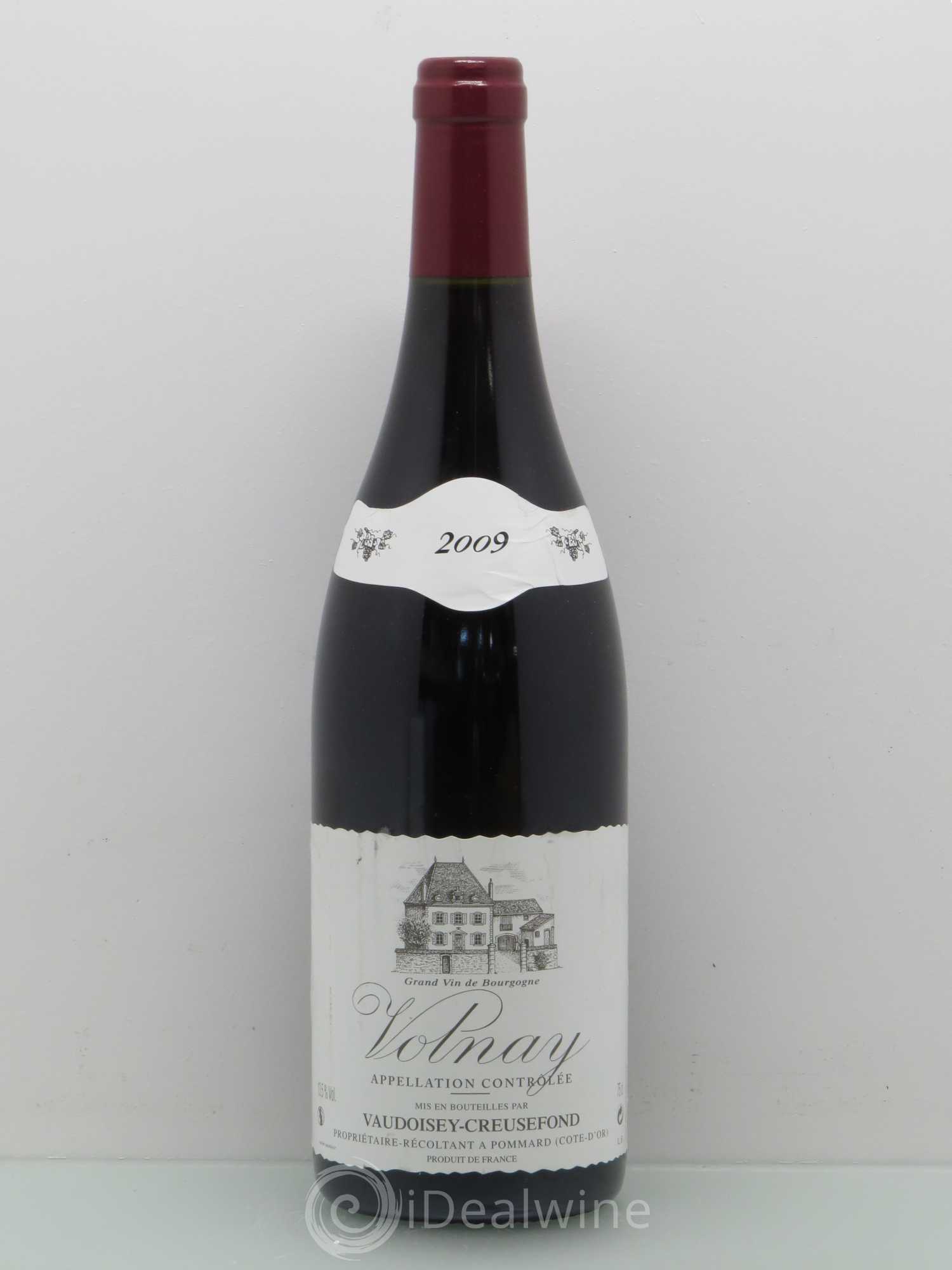 Volnay Domaine Vaudoisey-Creusefond 2009 - Lot de 1 bouteille - 0
