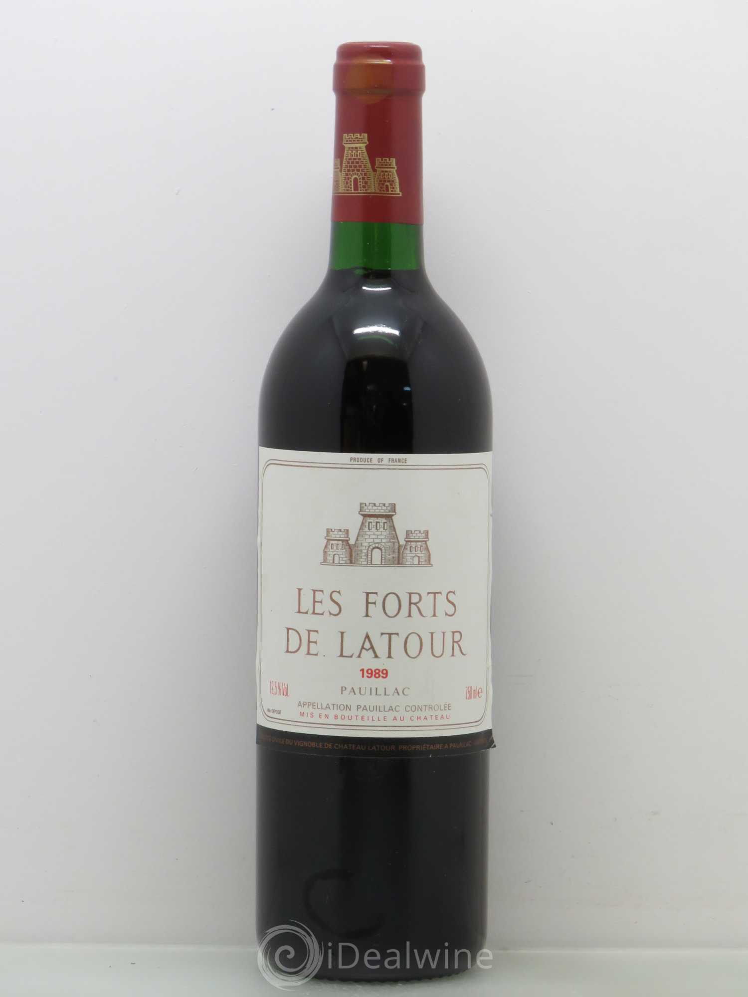 Les Forts de Latour Second Vin 1989 - Lot de 1 bouteille - 0