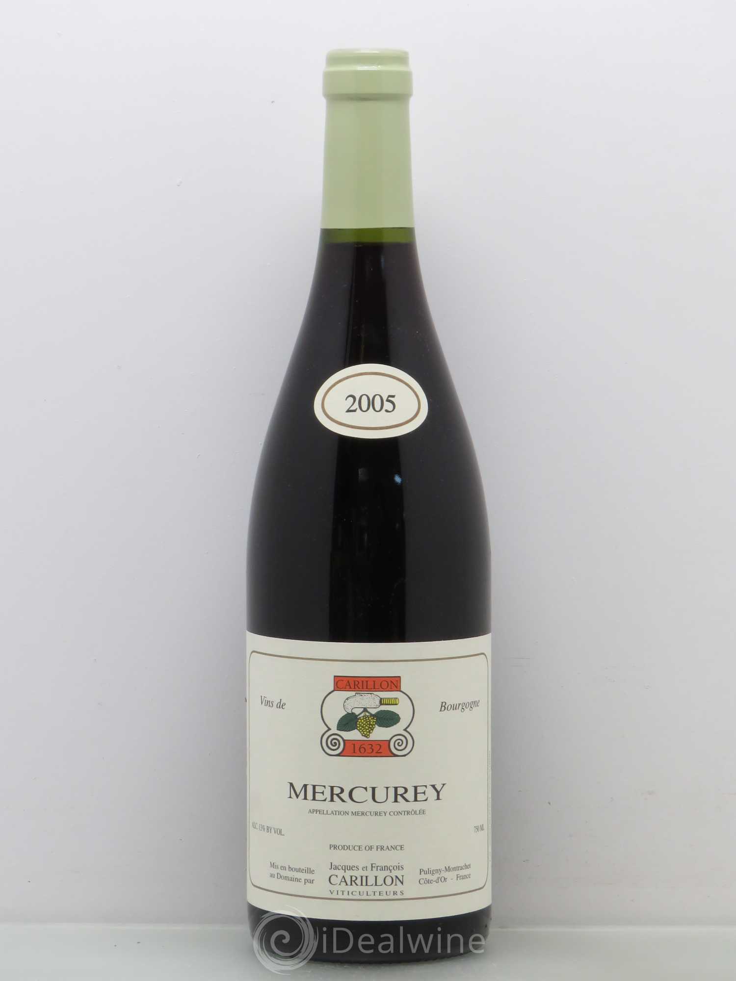 Mercurey Domaine Louis Carillon Pere Et Fils 2005 - Posten von 1 Flasche - 0