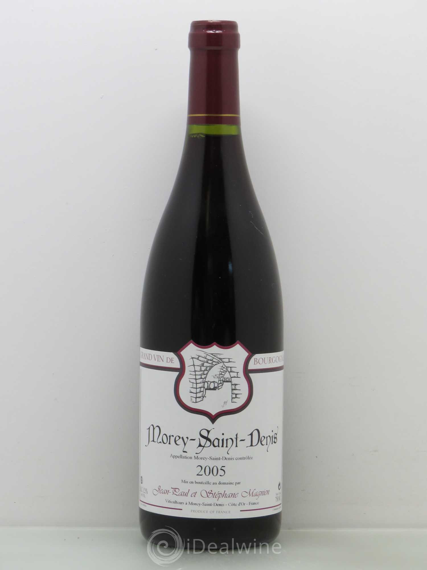 Morey-Saint-Denis Domaine J.P. et Stephane Magnien 2005 - Posten von 1 Flasche - 0