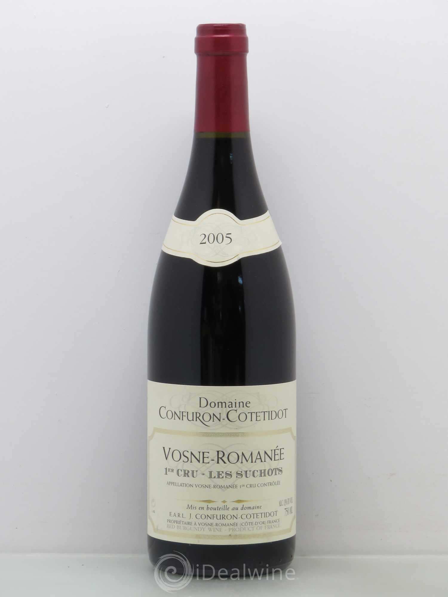 Vosne-Romanée 1er Cru Les Suchots Confuron-Cotetidot 2005 - Lot de 1 bouteille - 0