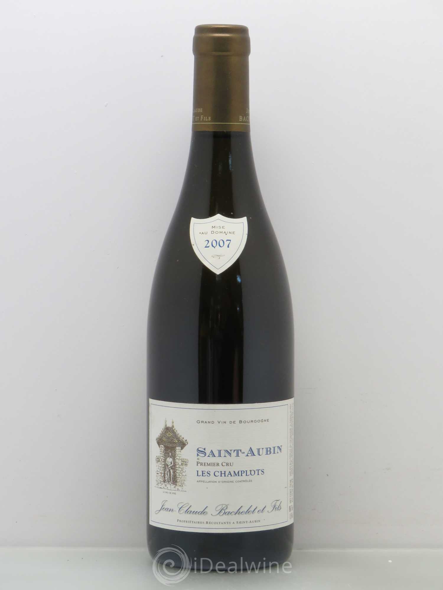 Saint-Aubin 1er Cru Champlot Domaine Jean Claude Bachelet Et Fils 2007 - Posten von 1 Flasche - 0