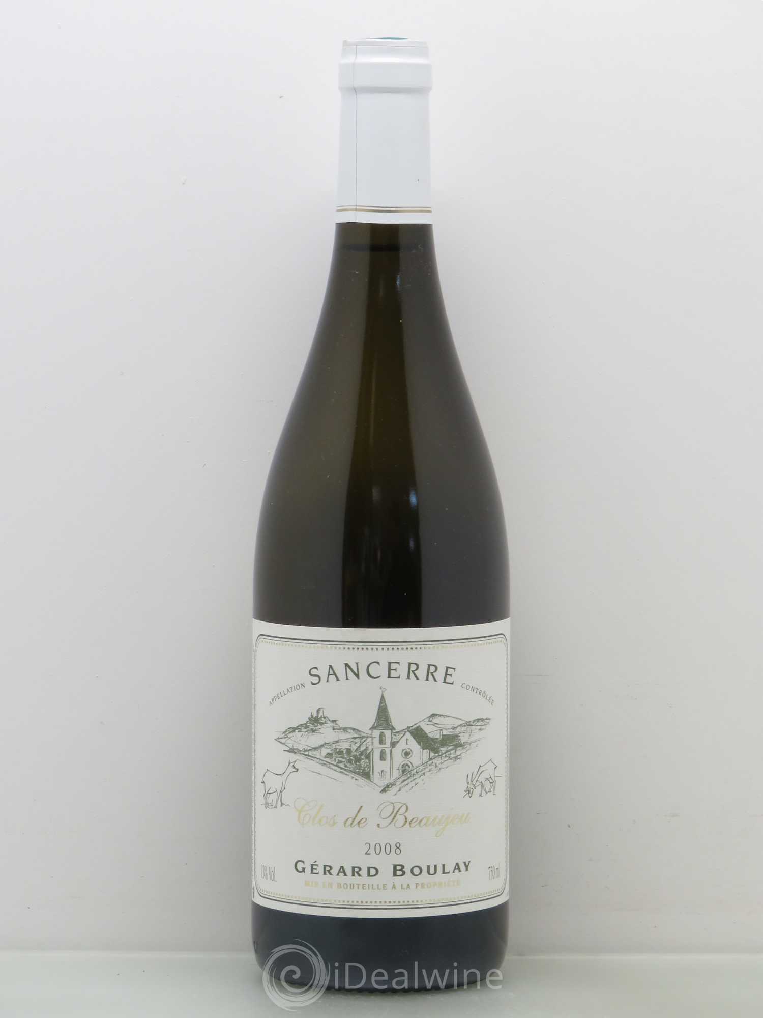 Sancerre Clos de Beaujeu Gérard Boulay 2008 - Lot de 1 bouteille - 0