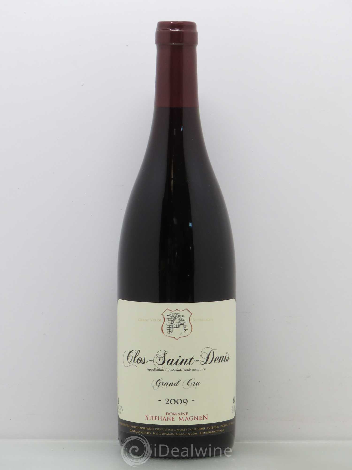 Clos Saint-Denis Grand Cru Stéphane Magnien (Domaine) 2009 - Lot de 1 bouteille - 0